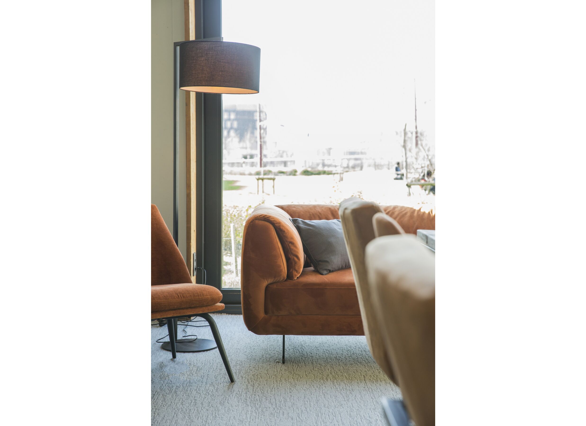 Foto ambiance - Lampadaire Manuel H160cm 40W E27