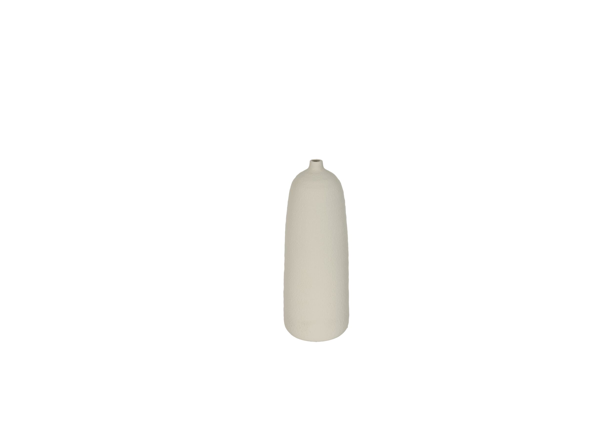 Plus Important - Vase Herero H47cm - terre cuite - blanc