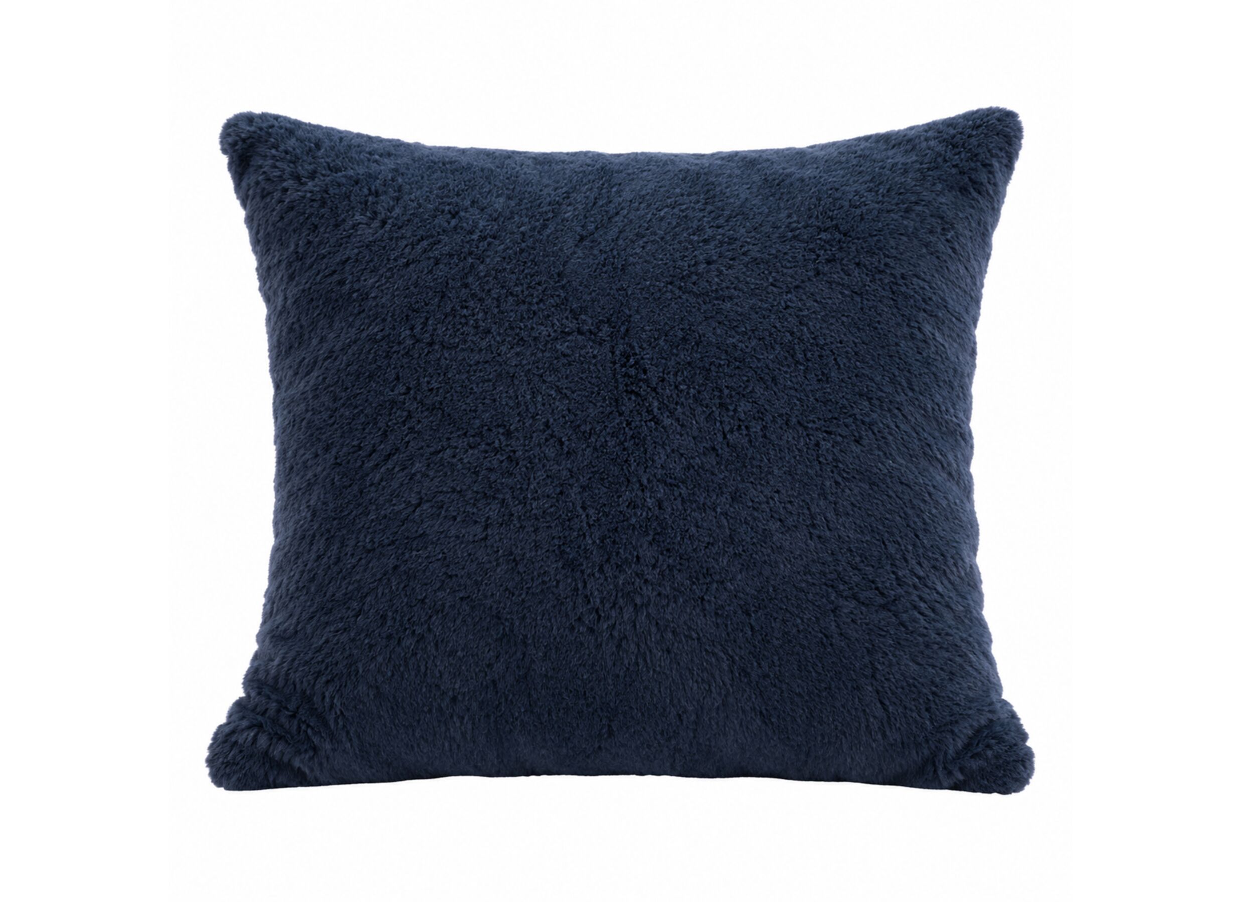 Kussen Indies Vibe 45x45cm - nepbont - houtskool - Coussin Indies Vibe 45x45cm - fausse fourrure - fusain