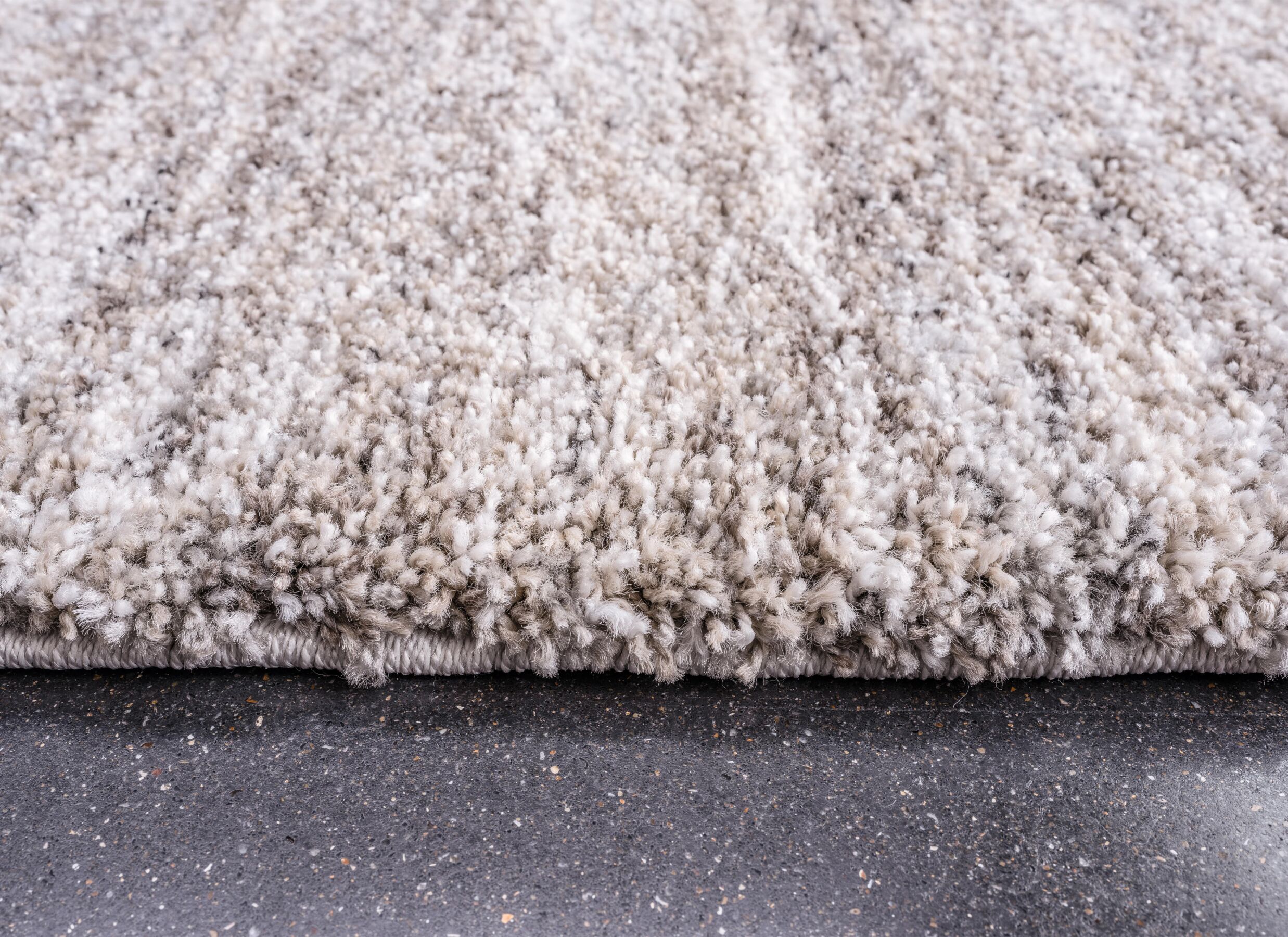 Detailfoto - Tapijt Medusa 200x200cm - polyestervezel - beige