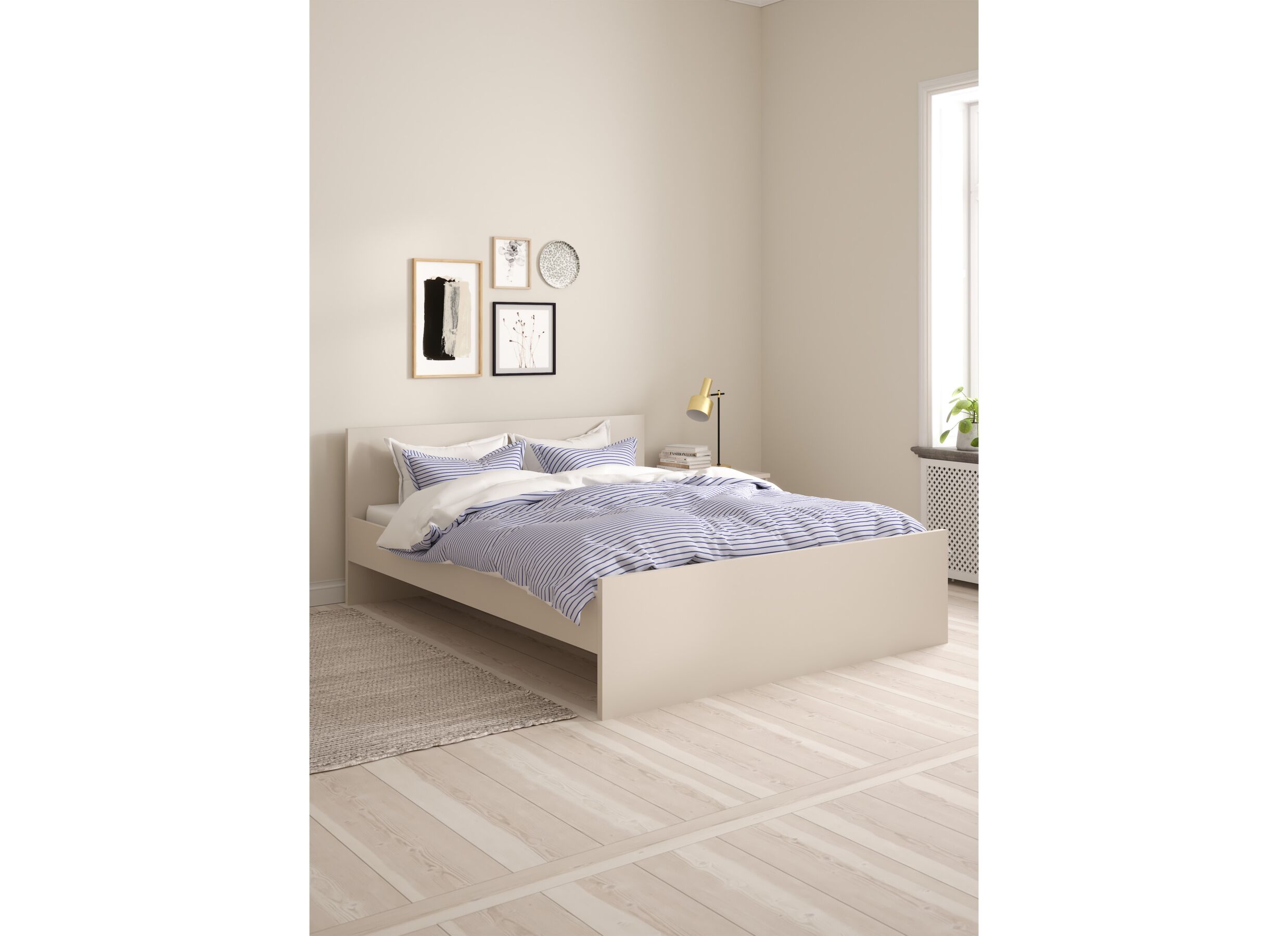 Sfeerfoto - Bed Naia 160x200cm - decor - cashmere