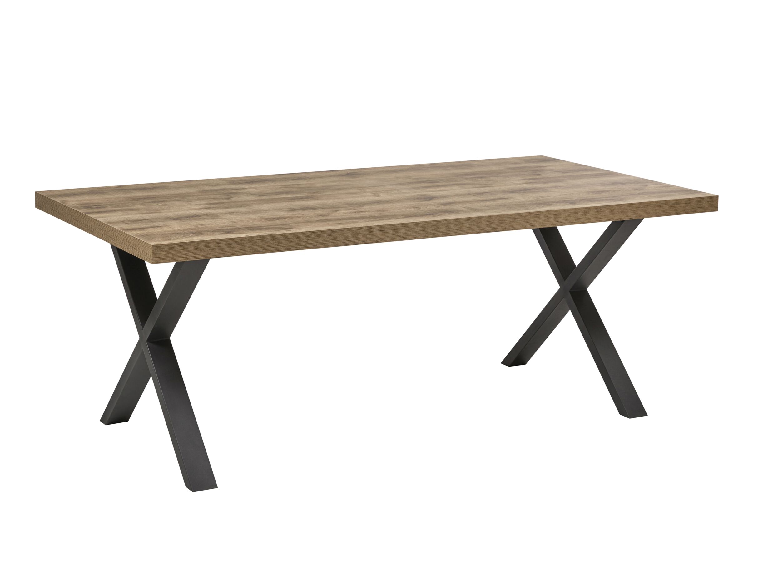 Tafel Otto Piero 200x100cm - meubelplaat - scarlet eik
