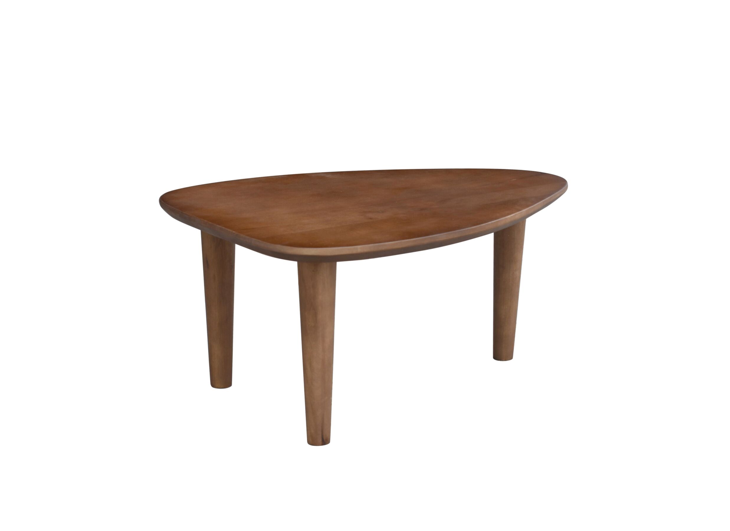 Overzichtsfoto - Salontafel Caroll 110x64/69x49cm - mango massief - bruin set van 2