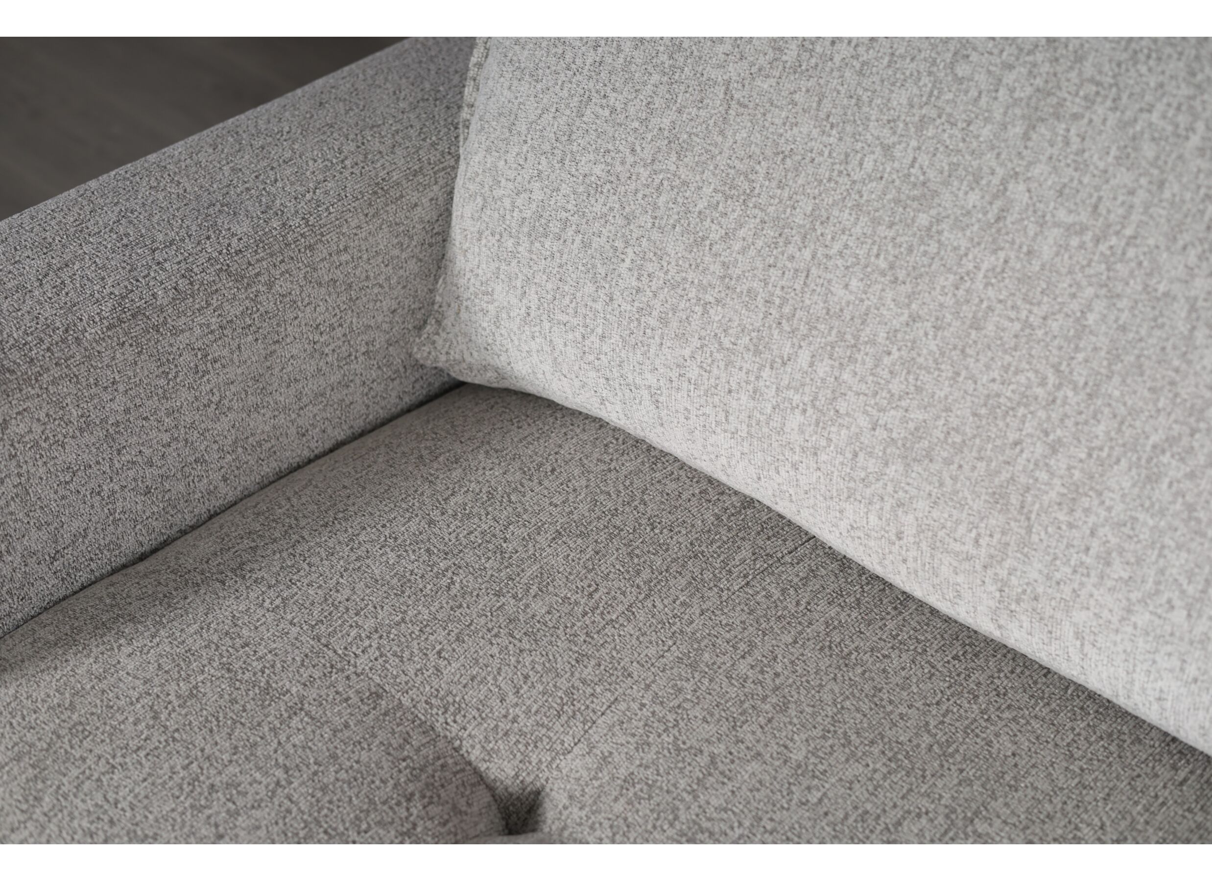 Detail - Canapé d'angle Ramon tissu beige