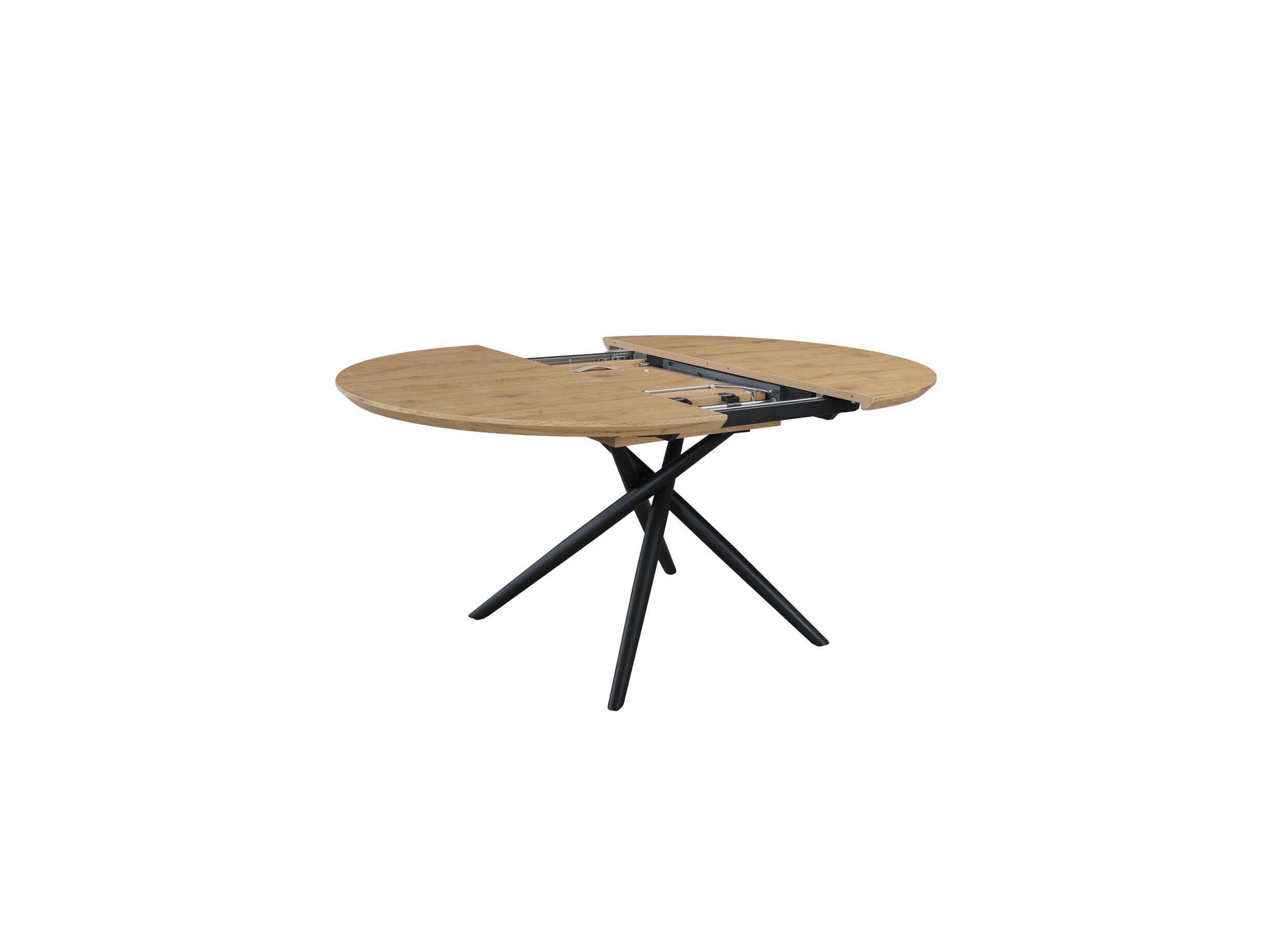 Aperçu - Table ronde Oye 120/160x120cm - décor - chêne