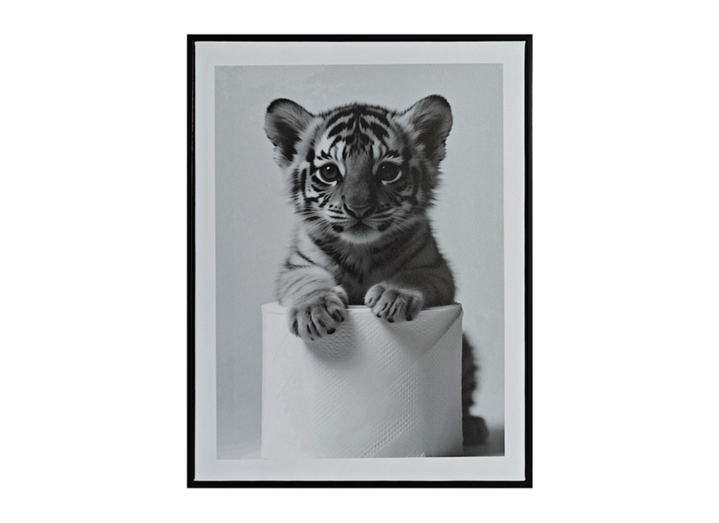 Hoofdfoto - Print op canvas Little Tiger 30x40cm