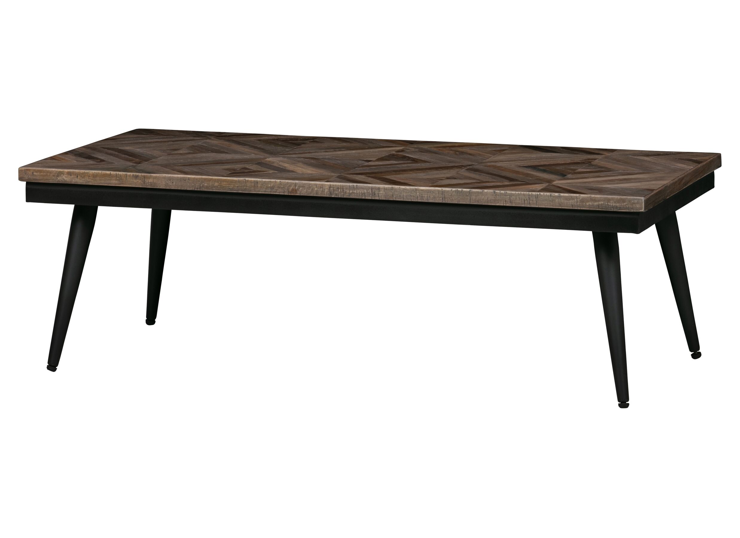 Plus Important - Table basse 120x60cm - bois massif - marron