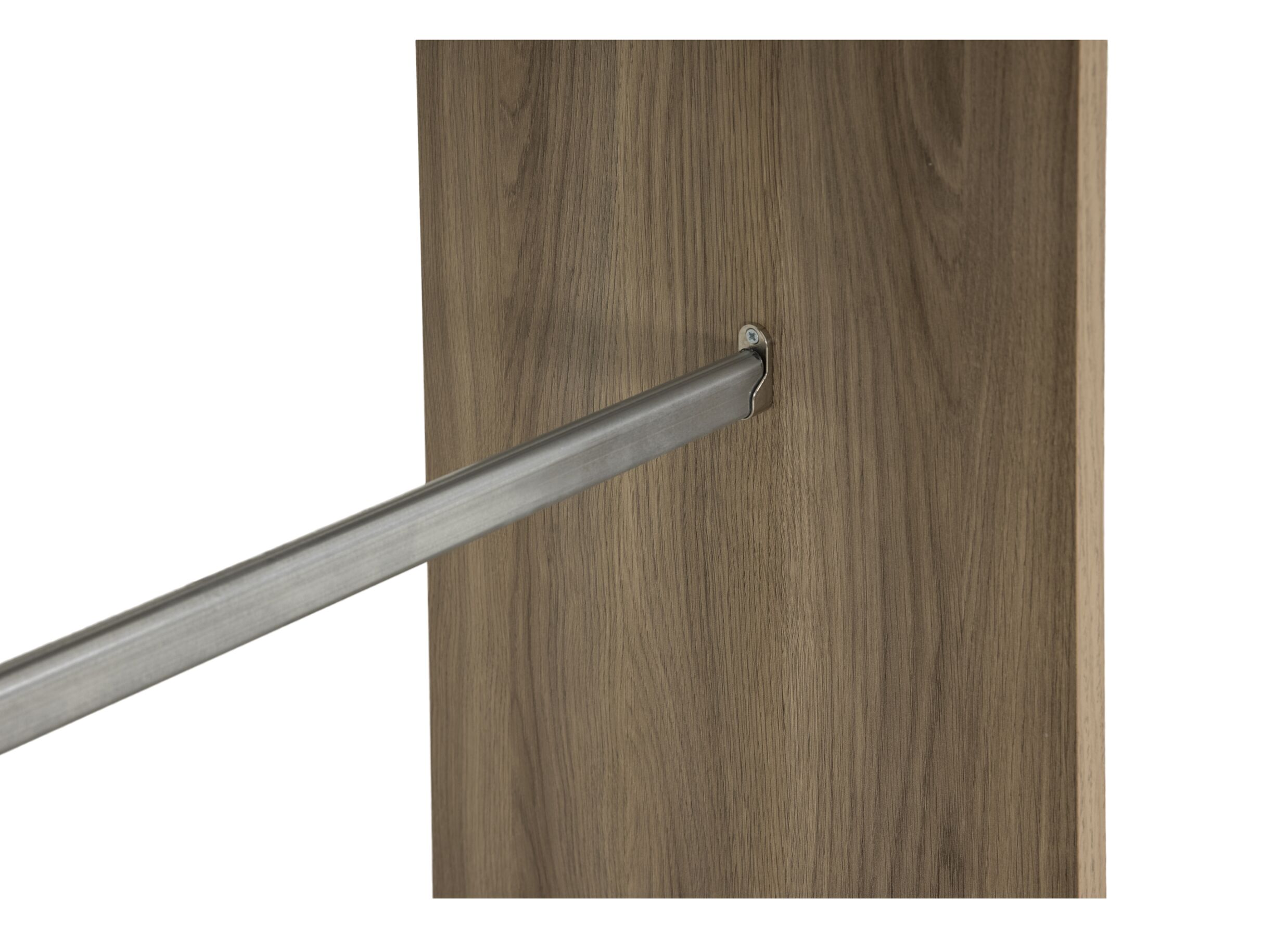 Detailfoto - Kledingkast Gala 160x40x203cm - decor - bruin