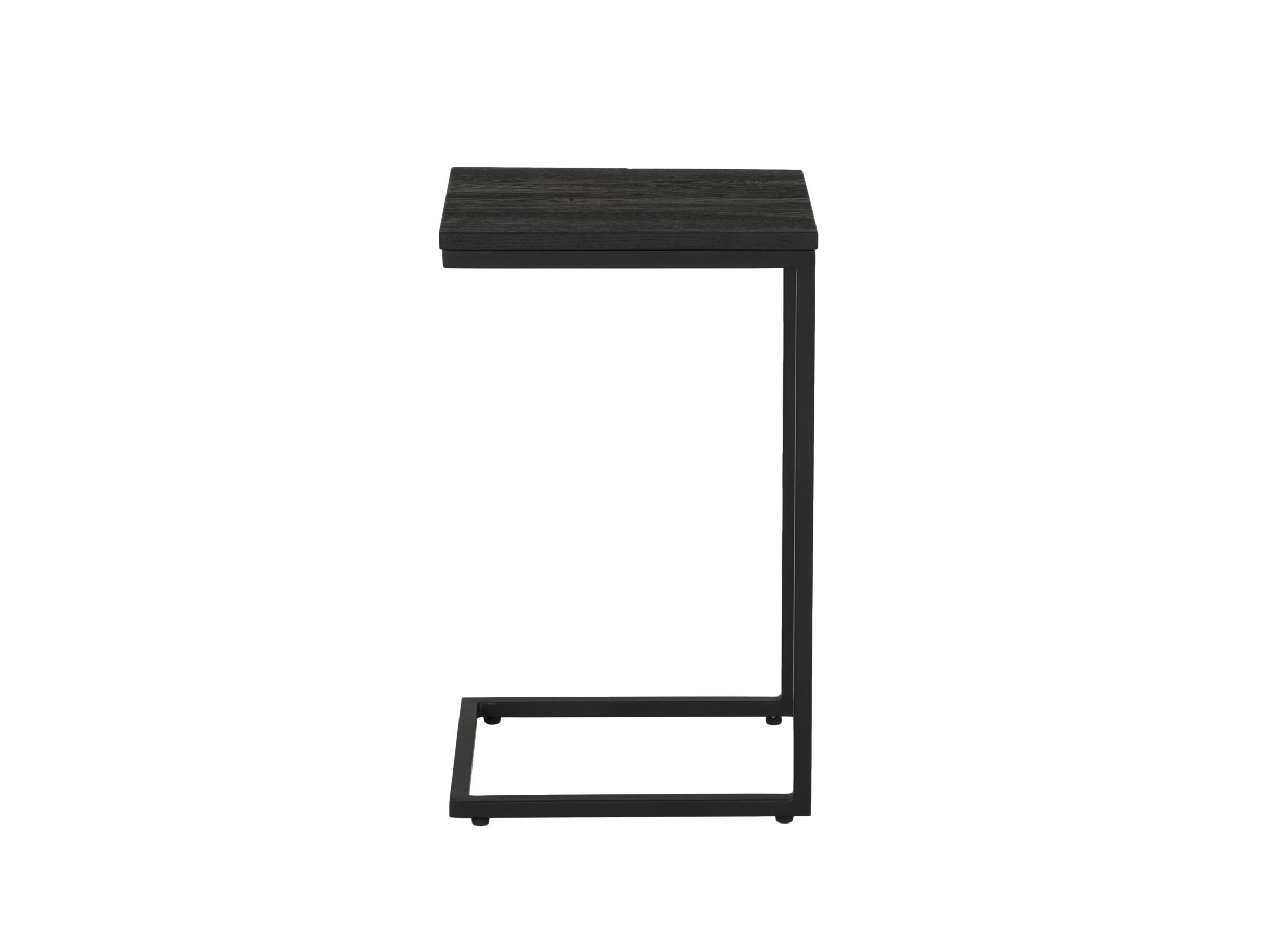 Aperçu - Table d'appoint Lucifer 40x33,3cm chêne massif noir