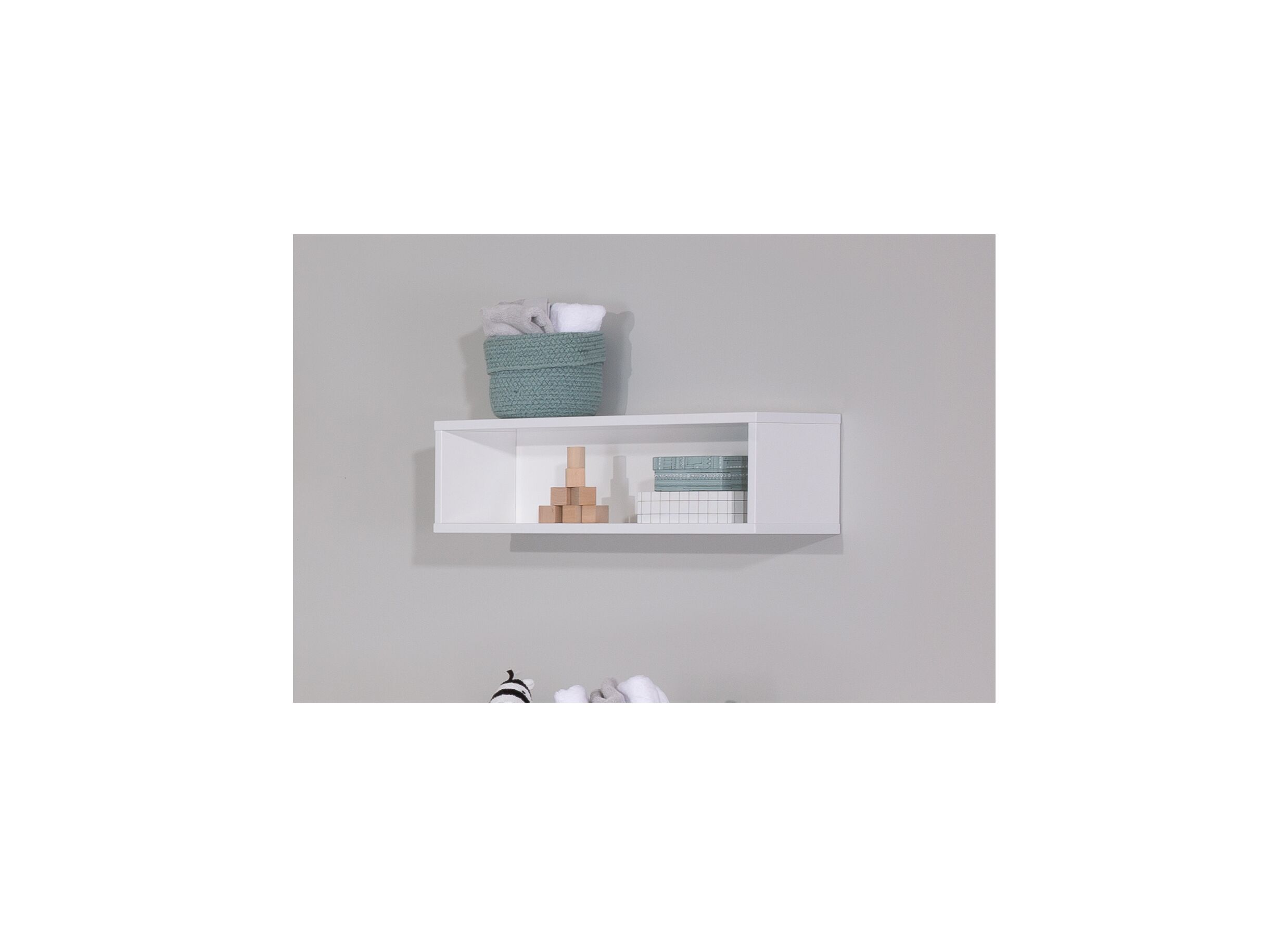 Sfeerfoto - Wandrek Vito Mira 70x19x19cm wit