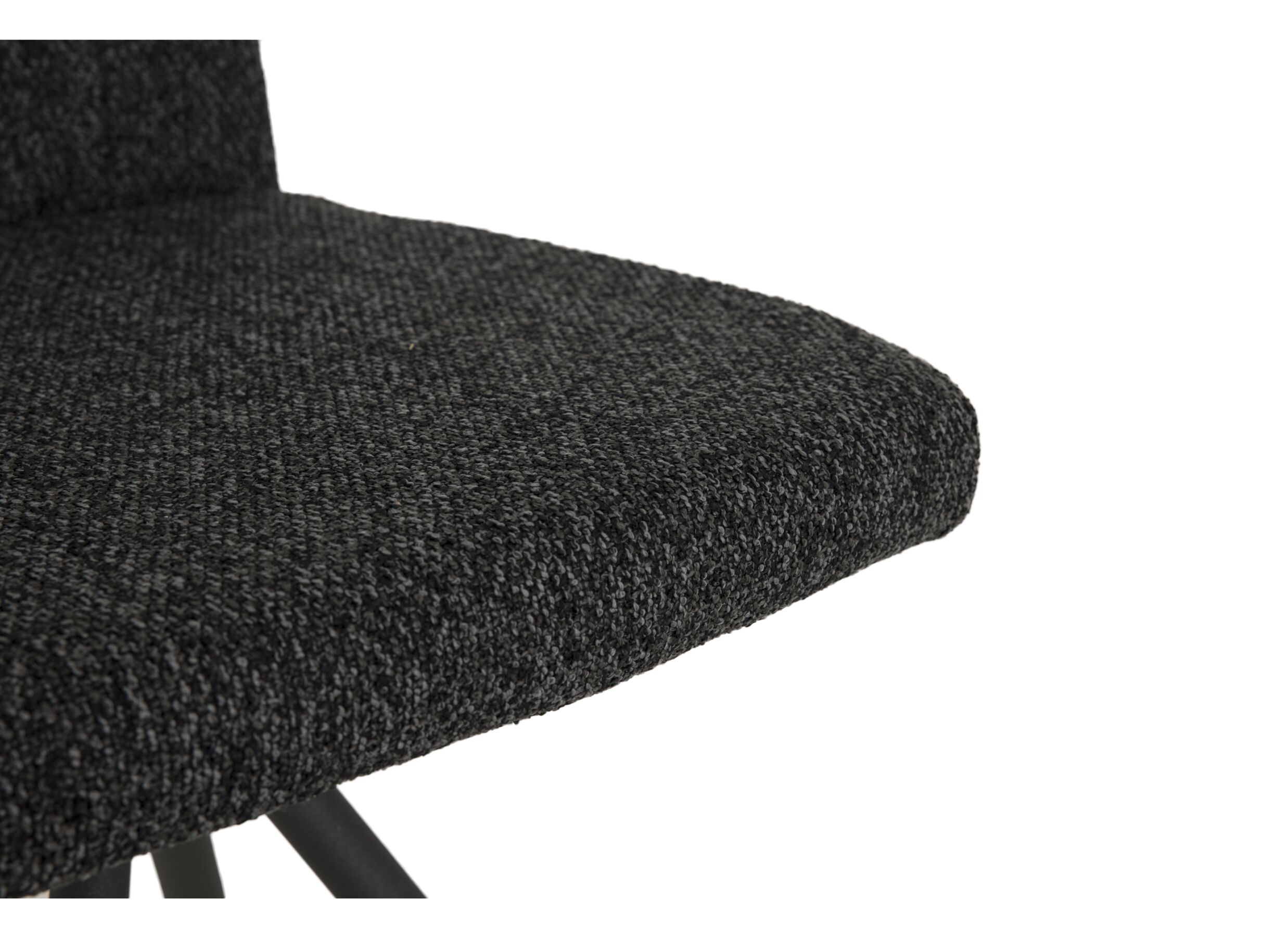 Chaise Pinot 44,5x61x90cm - acier/tissu - carbon