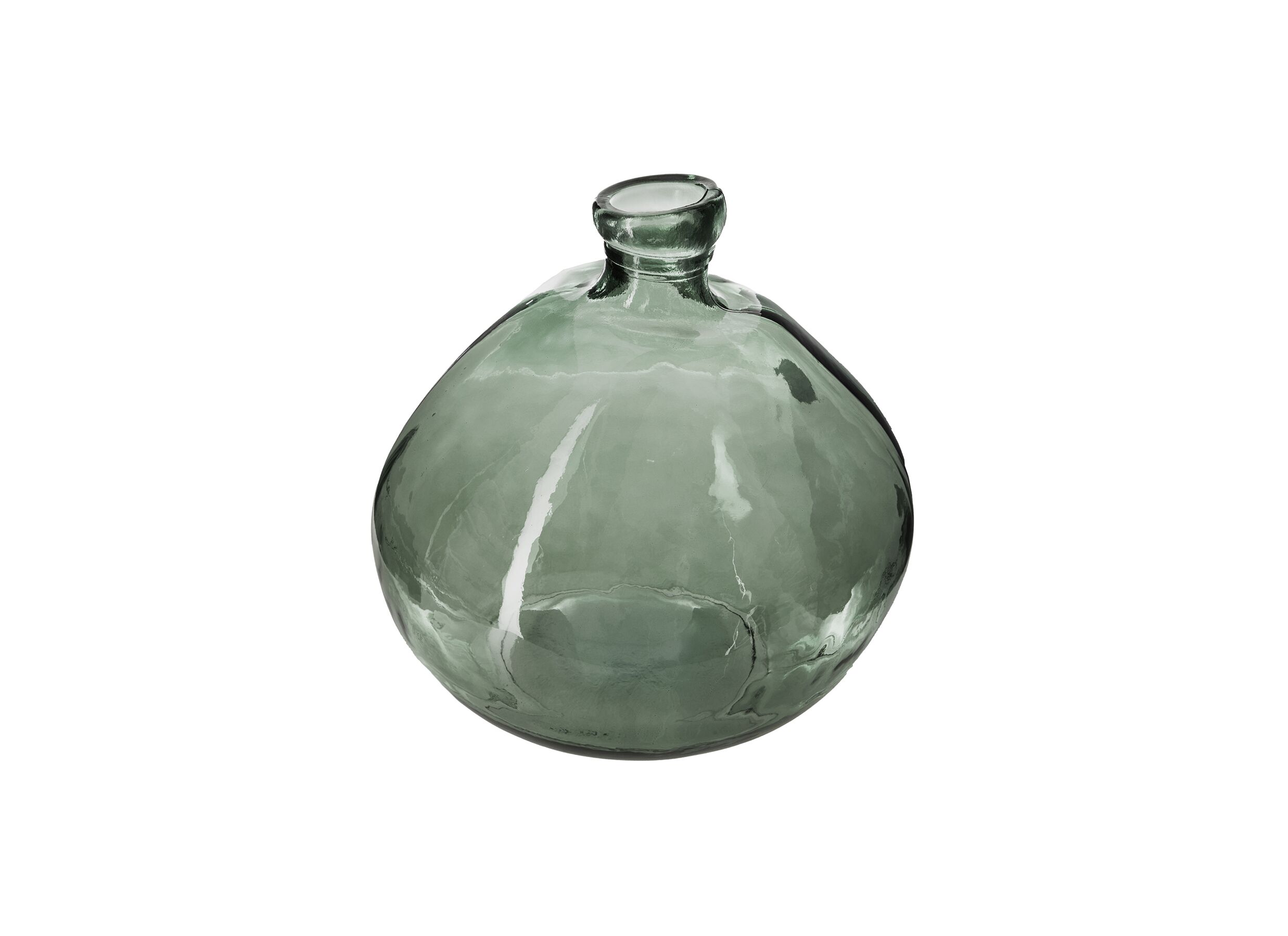 Vase Recycled H33cm - Vase H33cm - verre recyclé - vert