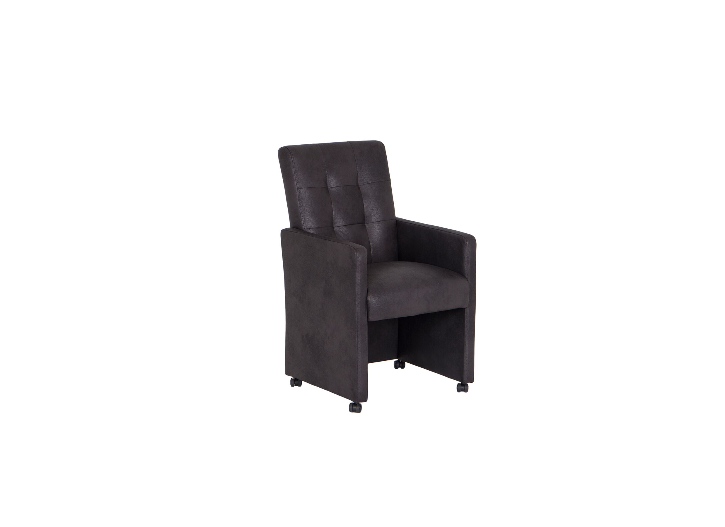 Stoel Bilbao 59x57x97cm - stof - antraciet