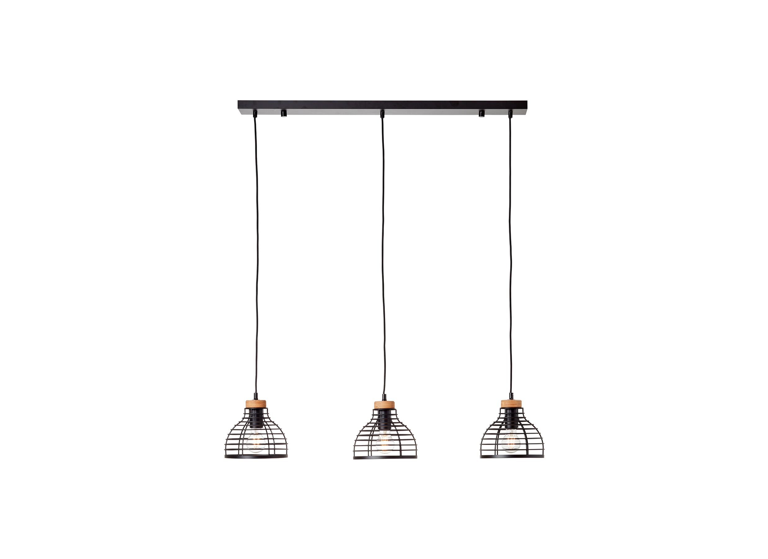 Suspension Avia 120x25cm 3x52W E27 - Suspension Avia 120x25cm 3x52W E27