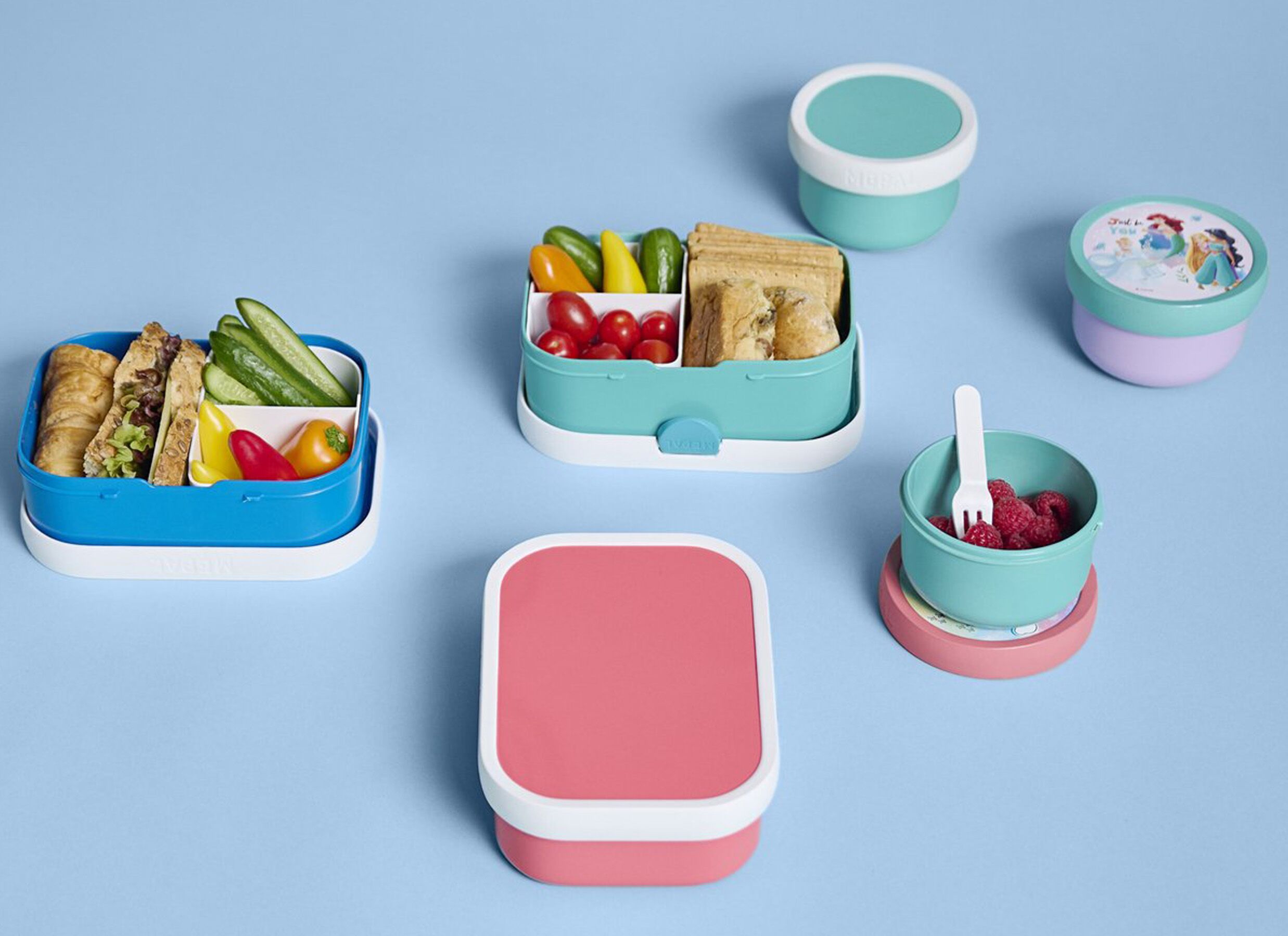 Sfeerfoto - Lunchbox Campus 0,75L - kunststof - cool mint