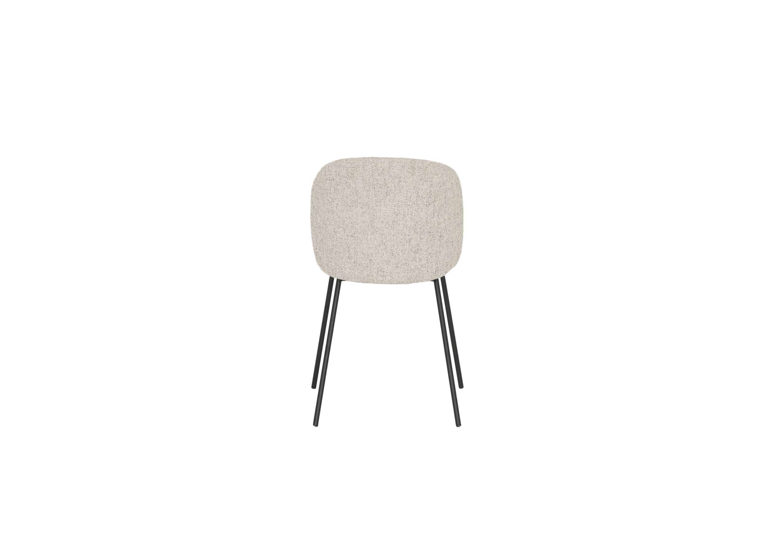Overzichtsfoto - Stoel Stone 48x52x81cm - stof - beige