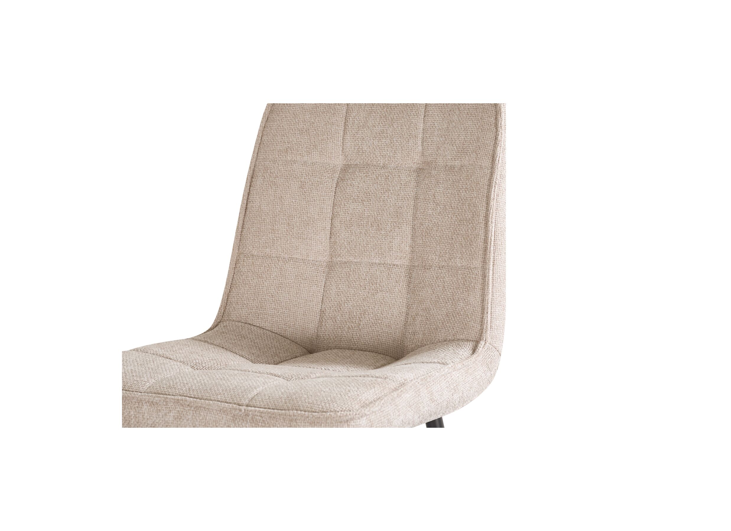 Detail - Chaise Eilat 45x60x88cm - tissu - beige