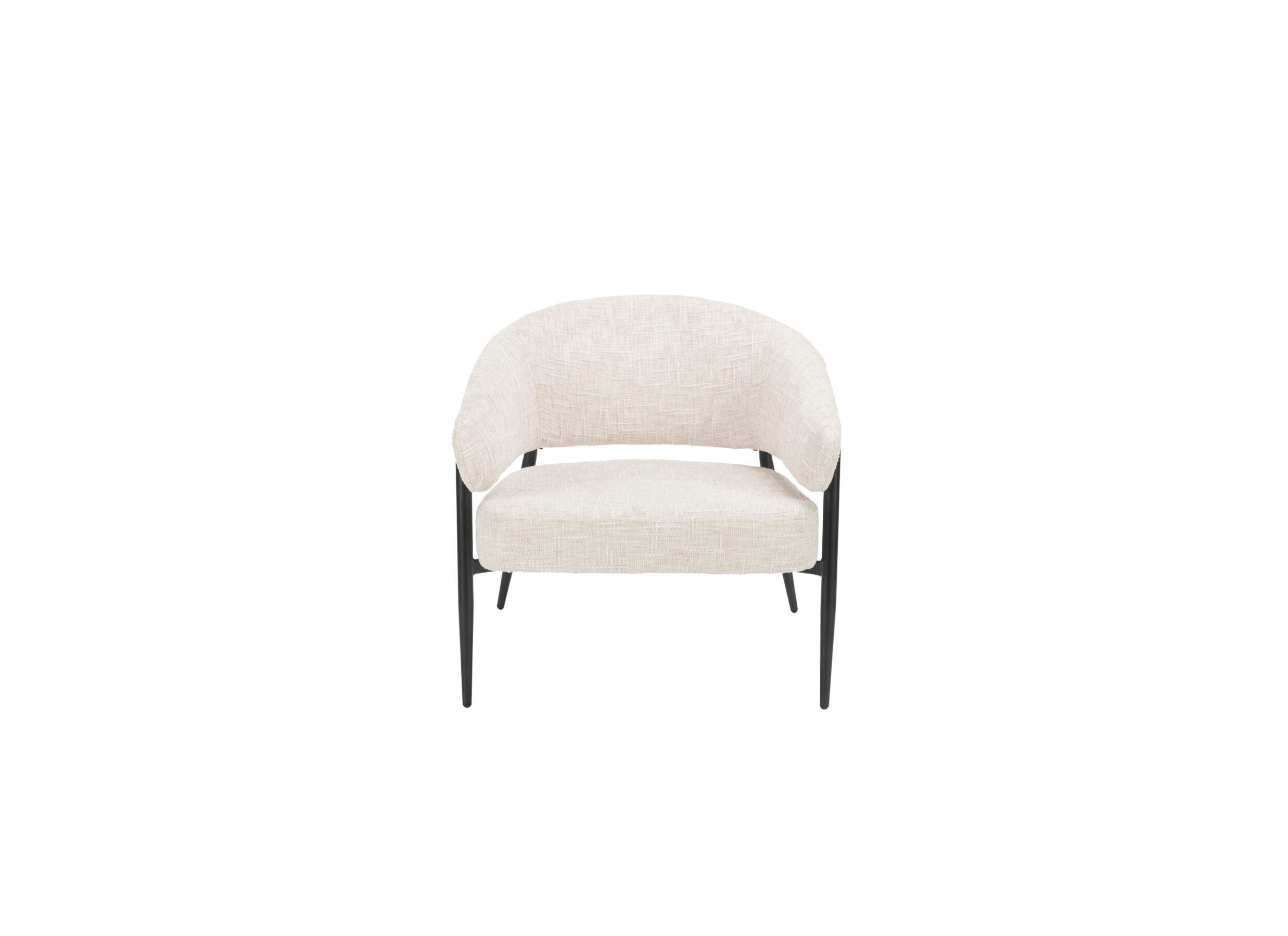 Aperçu - Fauteuil Sophy 72,5x73x75cm - velours côtelé - beige