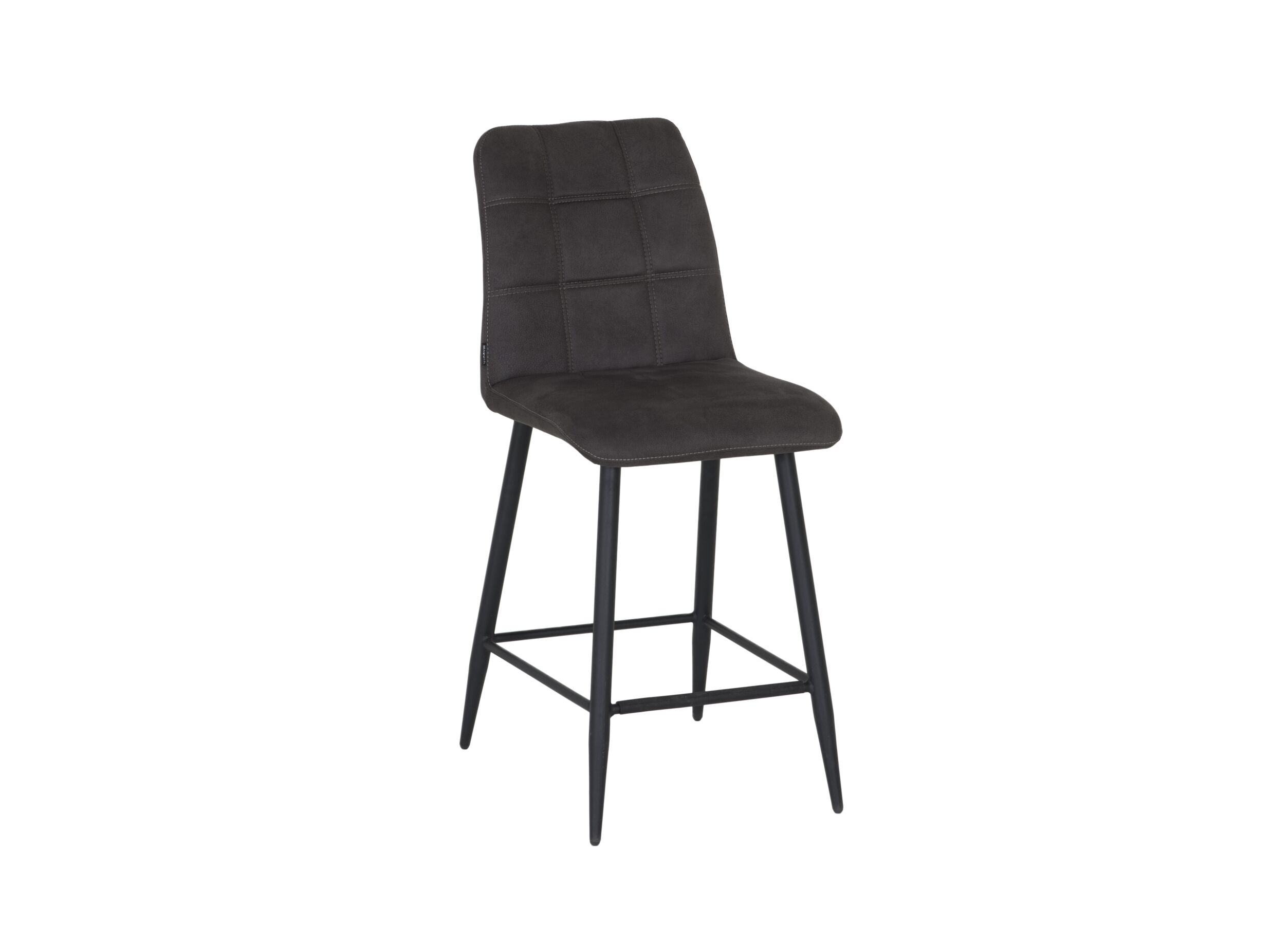 Chaise de bar Dex tissu zorro nthracite - Chaise de bar Dex tissu - zorro nthracite