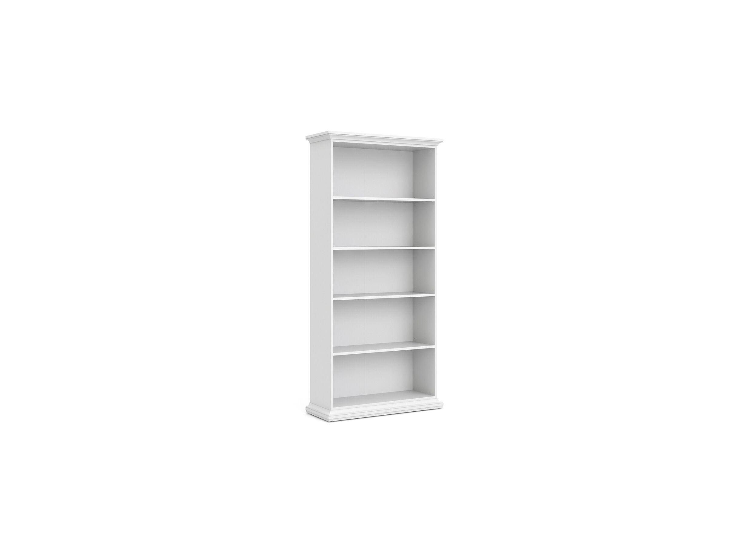 Étagère Paris 96x37x201cm - Étagère Paris 96x37x201cm - décor - blanc