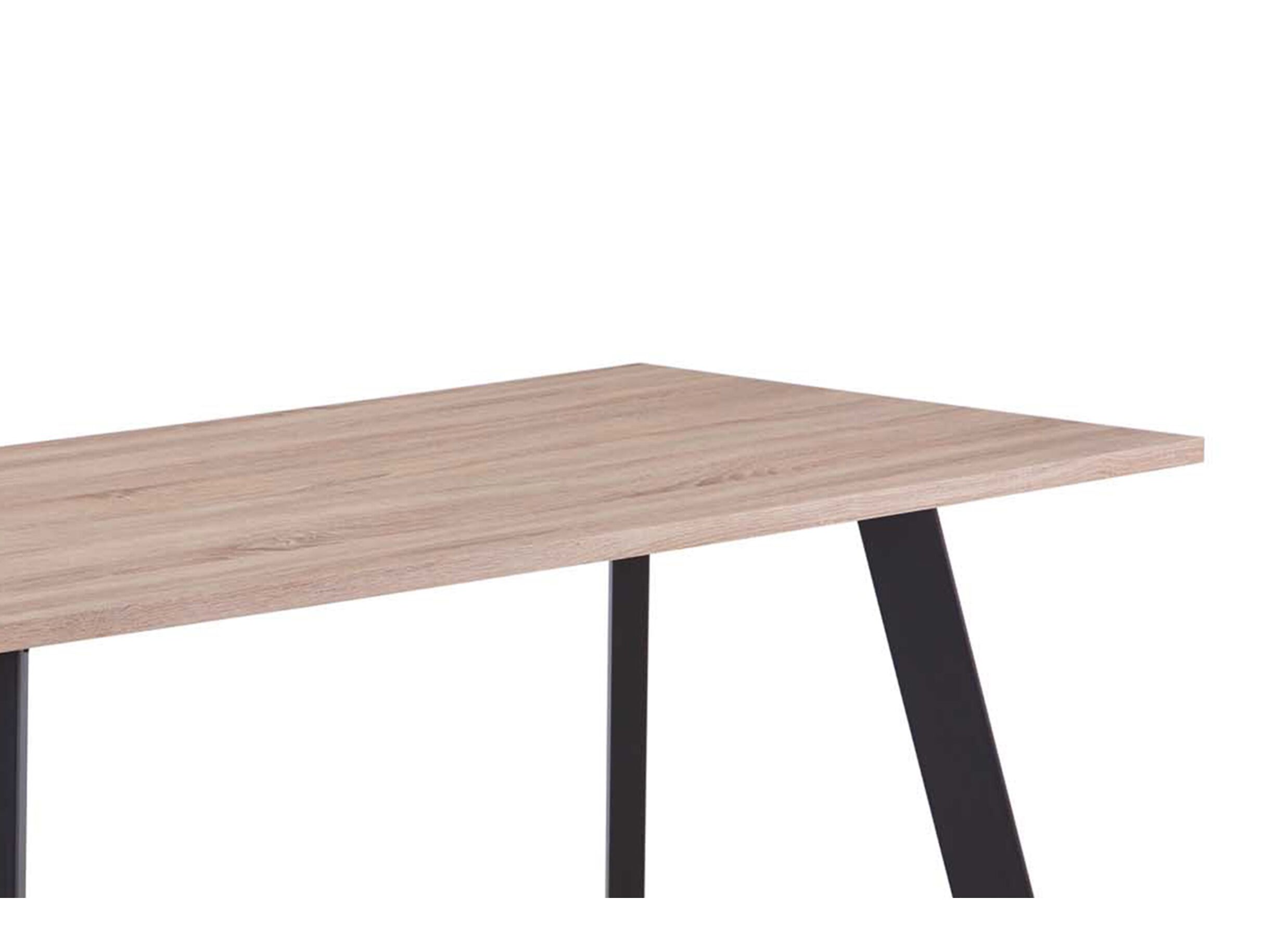 Table Law 160x80cm - melamine - sonoma