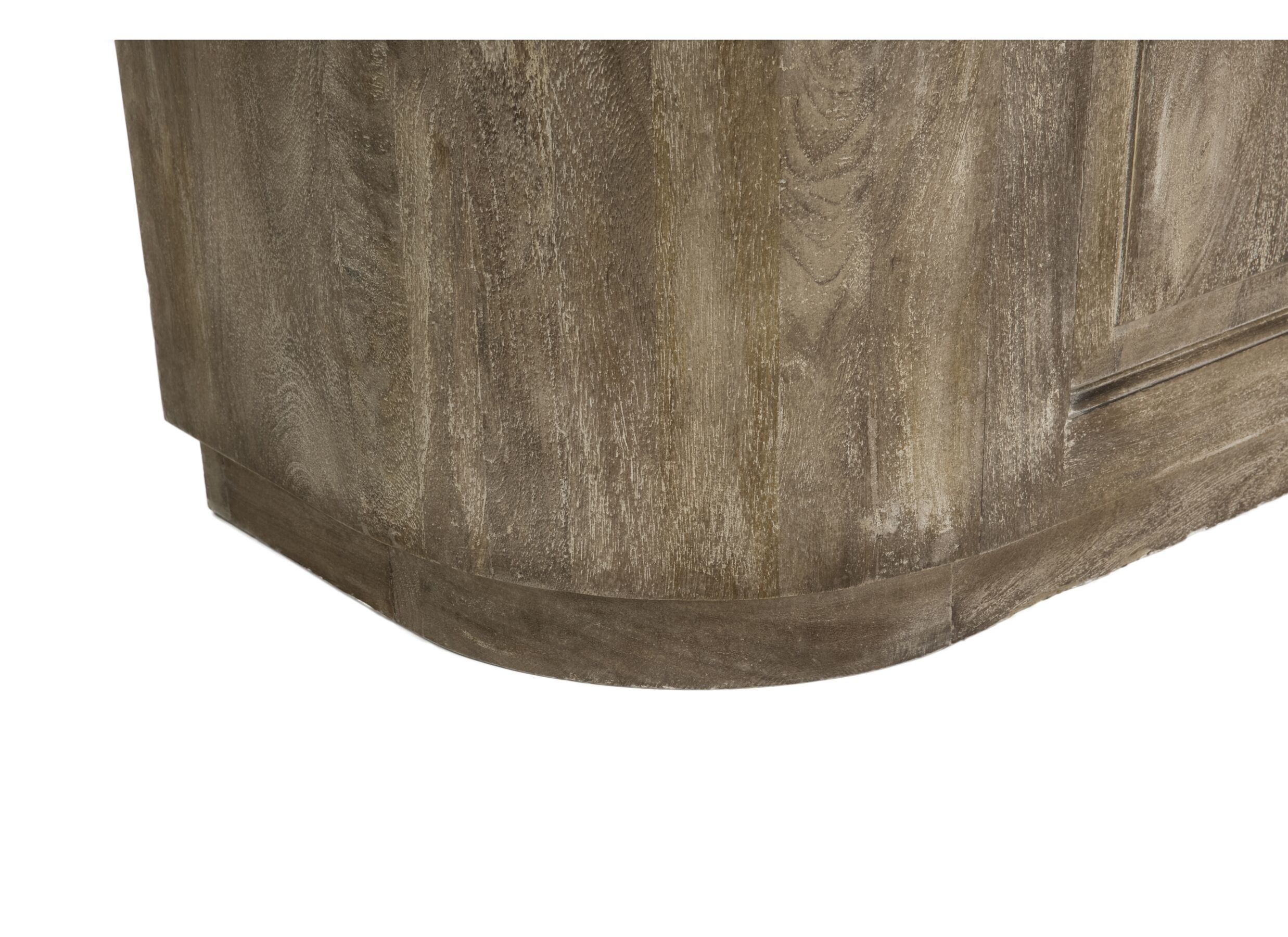 Detail - Meuble Bar Leone 146cm - manguier massif - sandblast