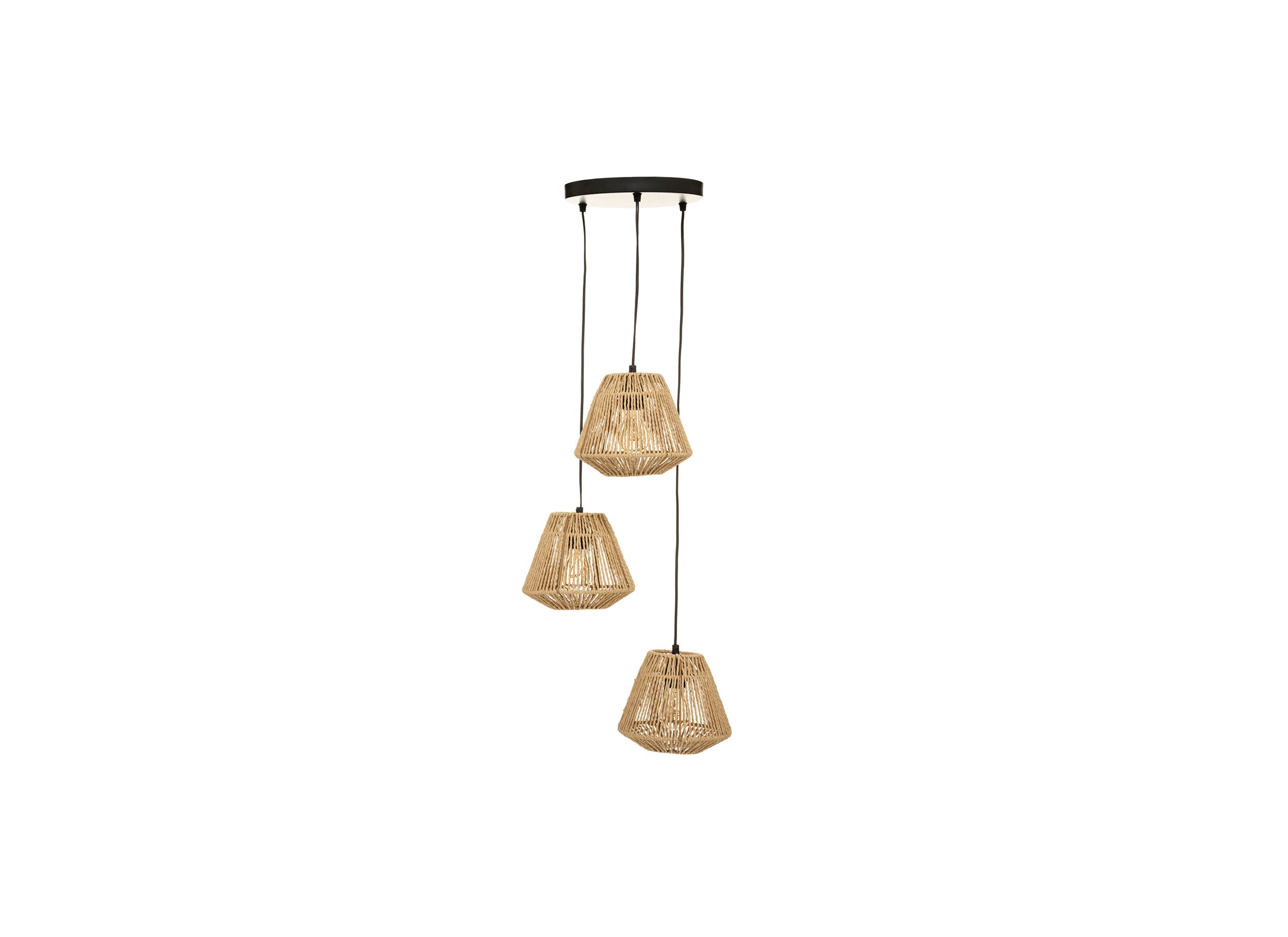 Suspension Jily 3xØ20cm 3x40W E27 - Suspension Jily 3xØ20cm 3x40W E27