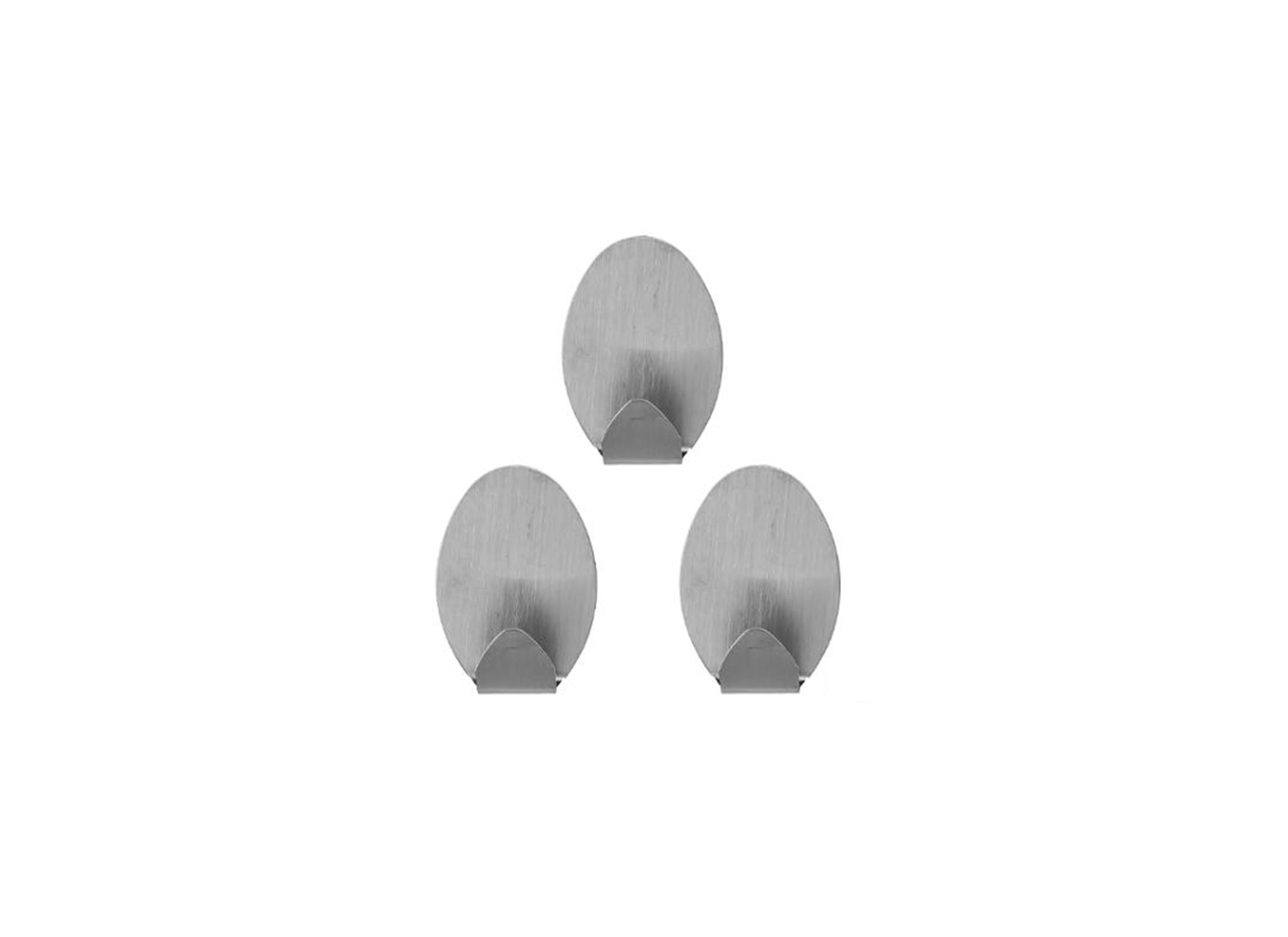 Portemanteau mural 3 - Portemanteau mural 3,5cm lot de 3