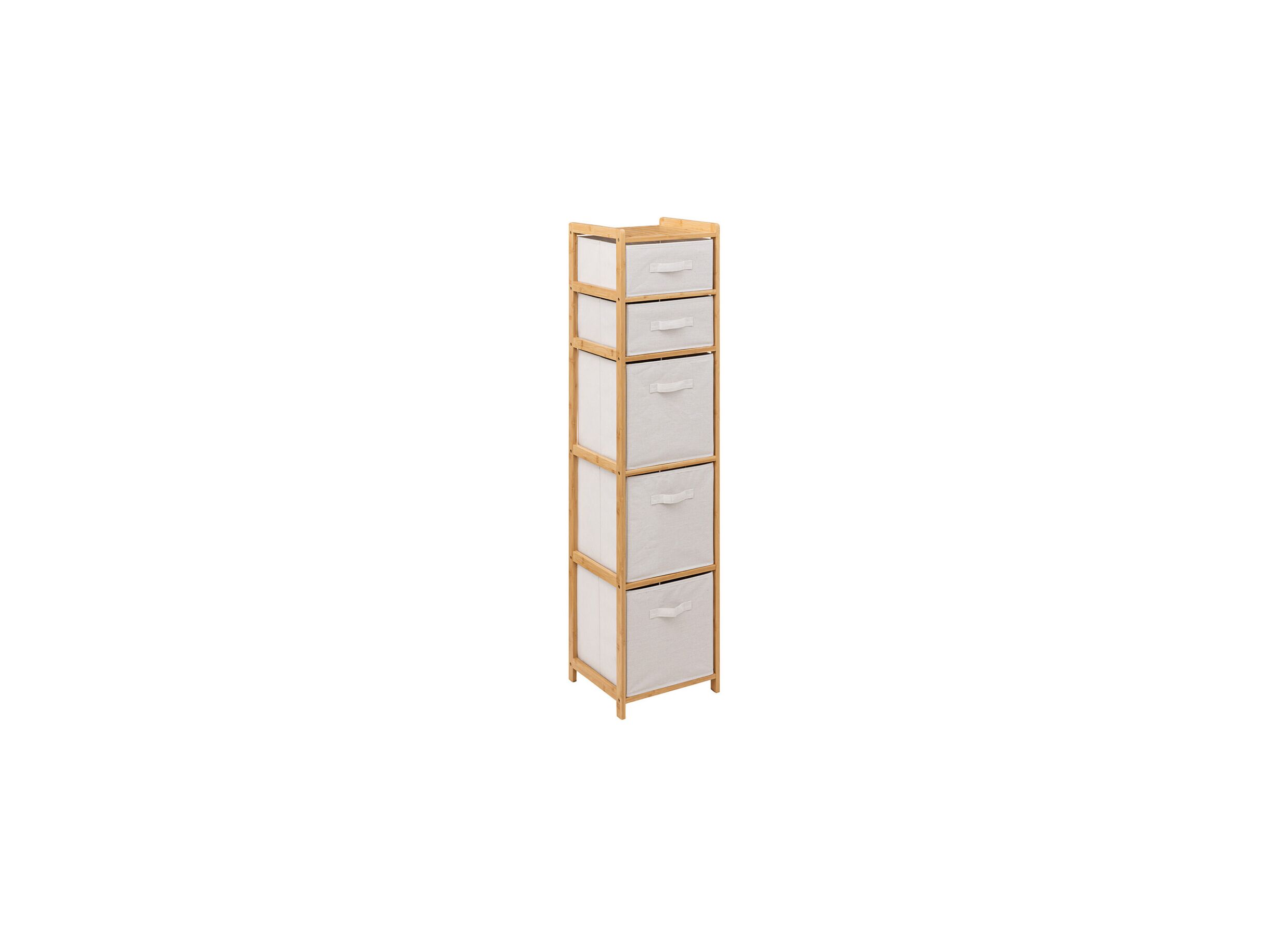 Ladekast Tidy 35x33x144,3cm - bamboe - naturel