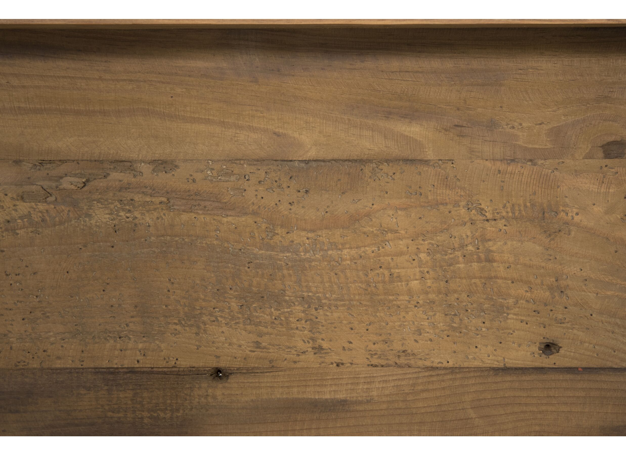 Detailfoto - Opbergkoffer Opium 130x45x48cm - gerecycleerd den massief - naturel