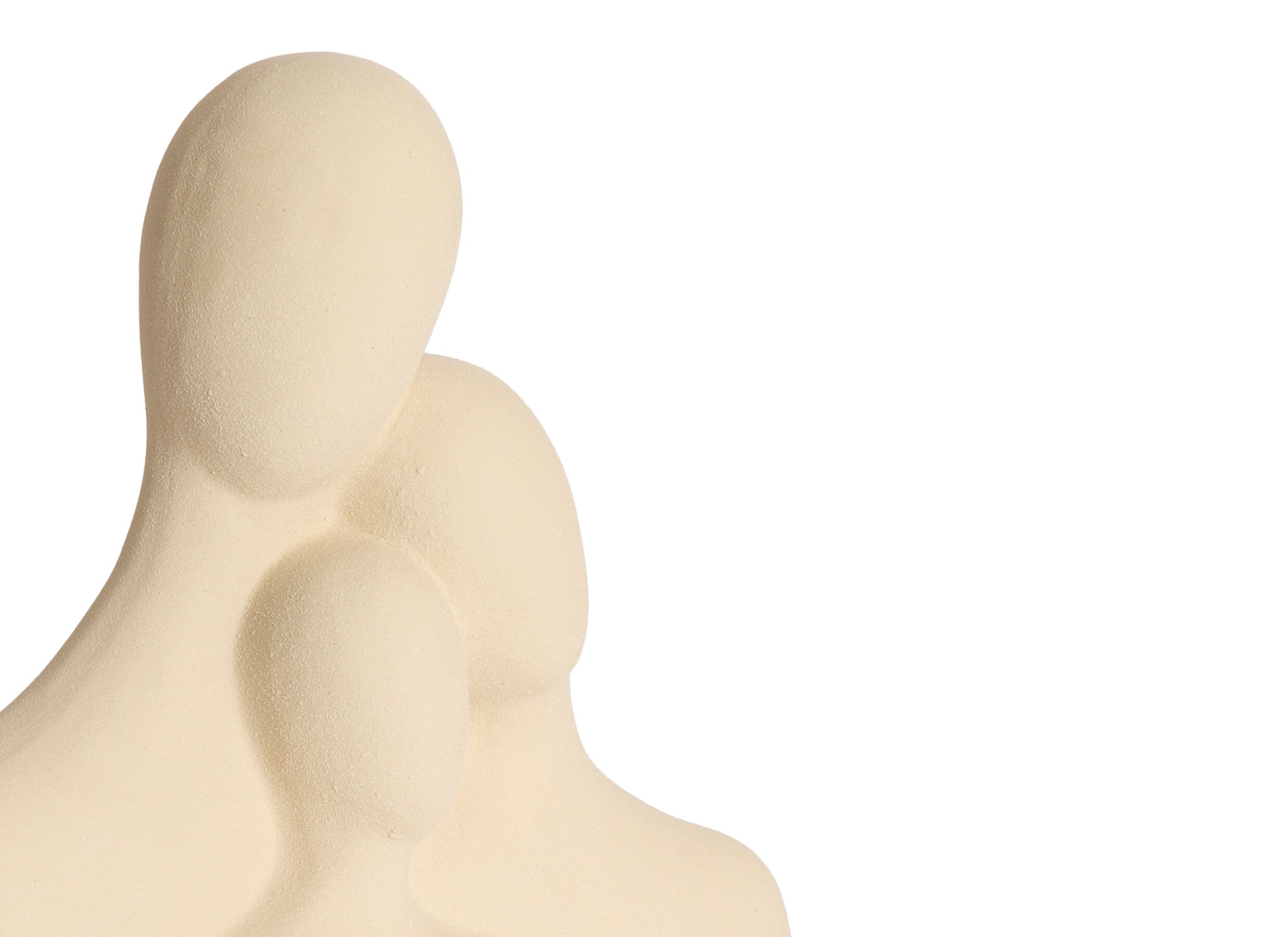 Detail - Statue Soline 28x13x29cm - céramique - crème
