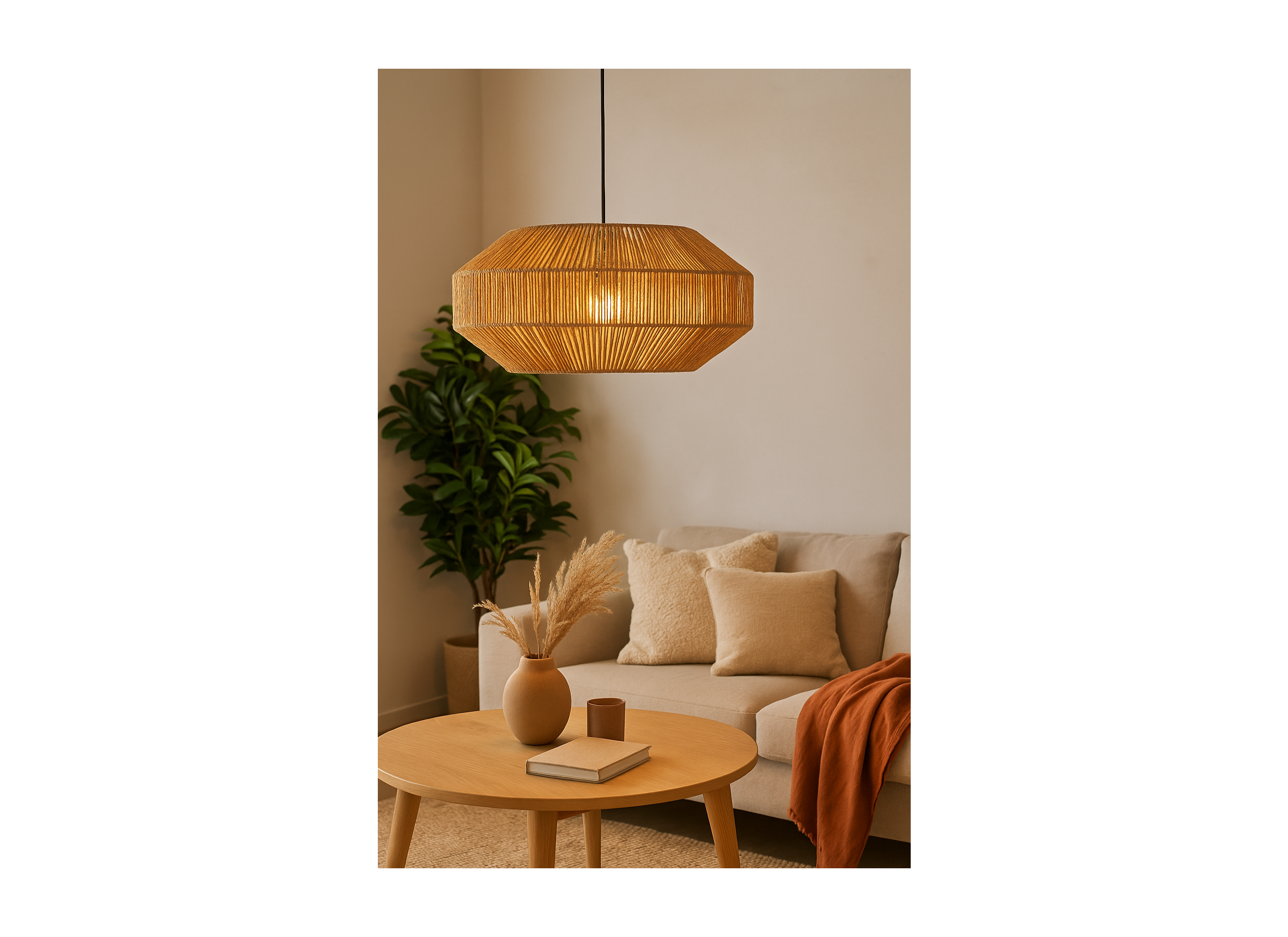 Suspension Tana Ø50cm 25W E27
