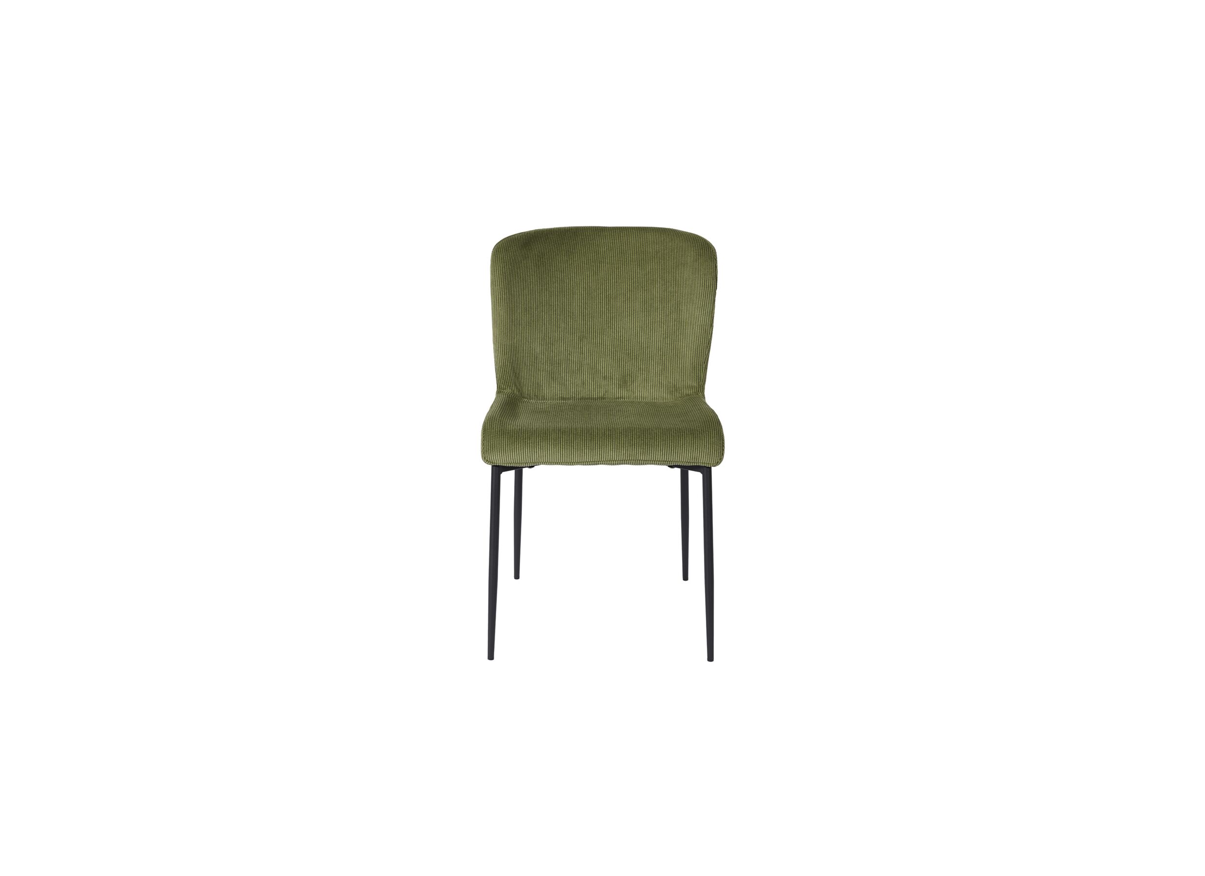 Chaise 50x60x81,5cm - tissu - vert