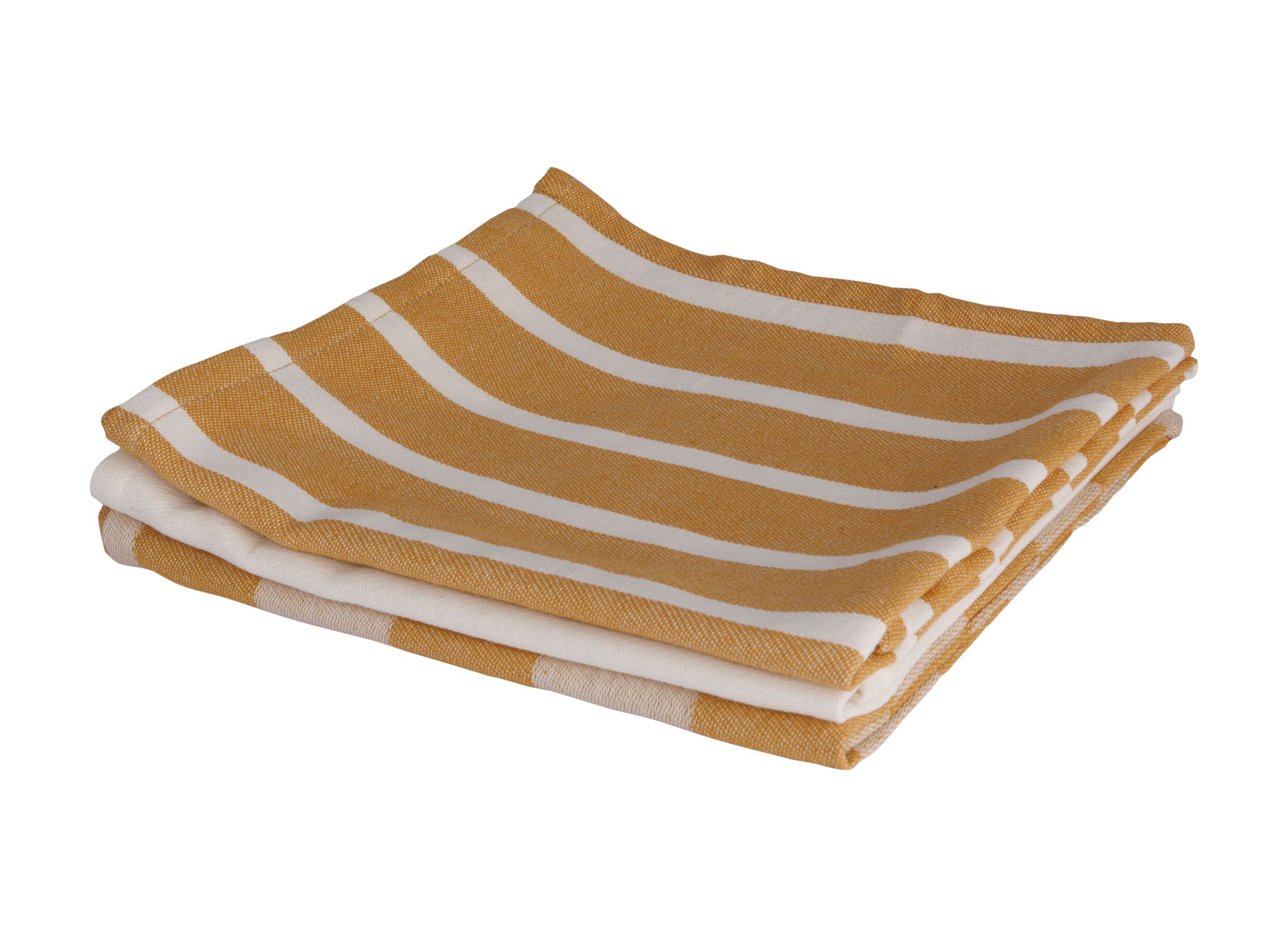 Aperçu - Essuie de vaisselle Stoff 70x50cm - coton - ambre lot de 3