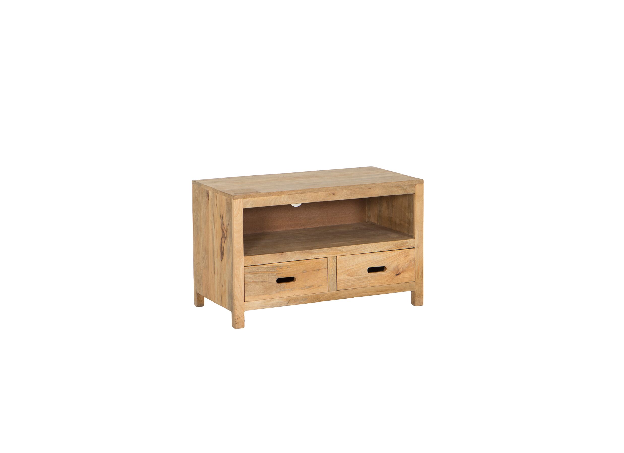 Tv-meubel Ploutos 89x48cm - mango massief - naturel
