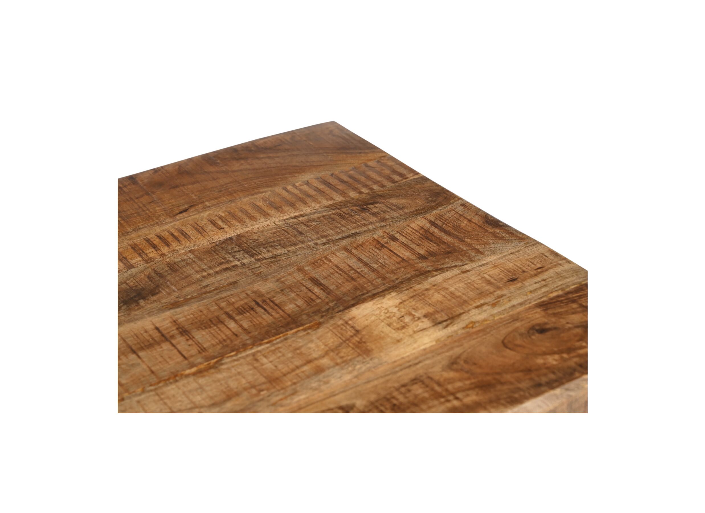 Detail - Table basse Abel 120x70cm - manguier massif - naturel