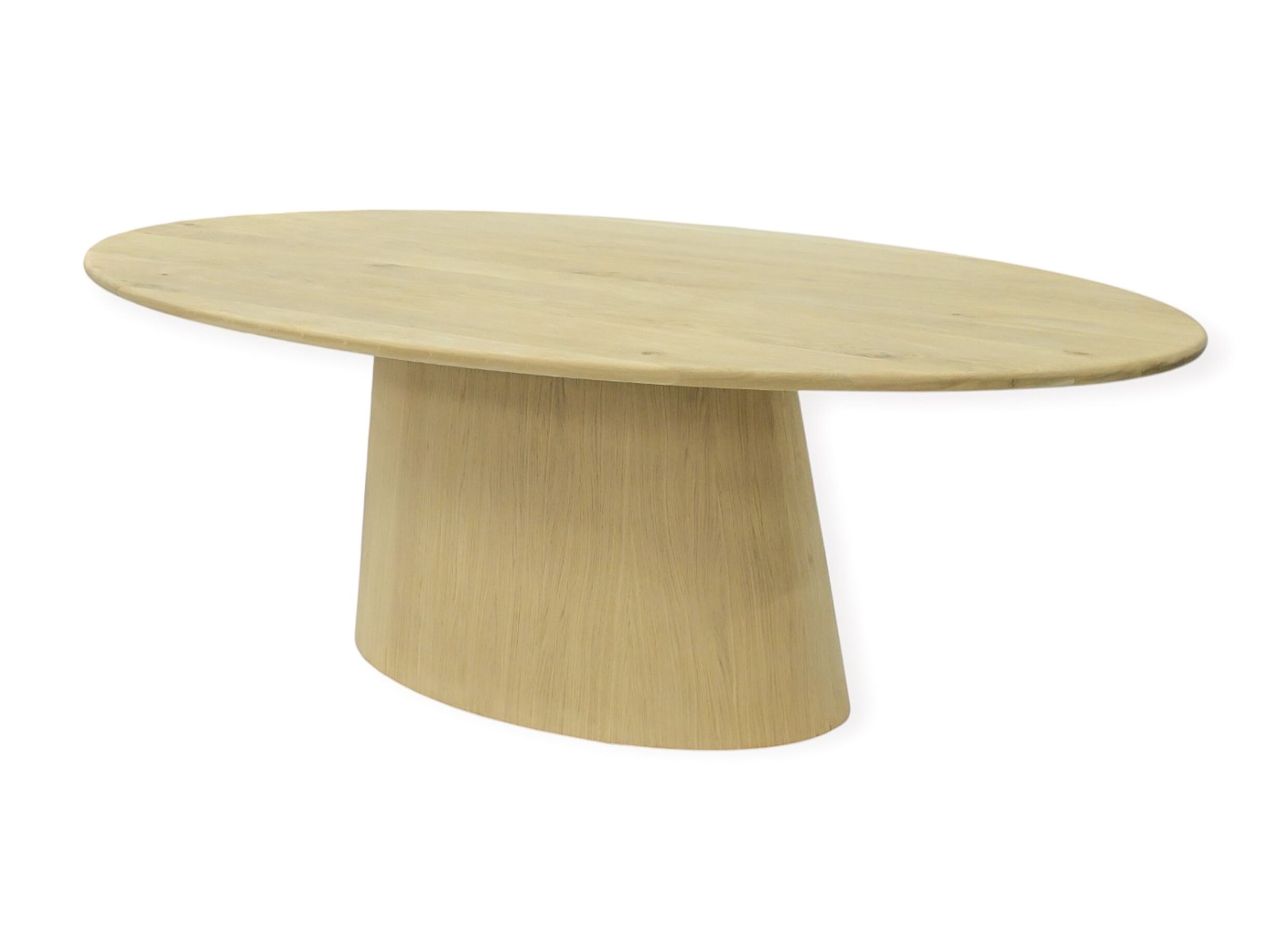 Aperçu - Table Cargo 240x120cm - chêne massif & placage - naturel