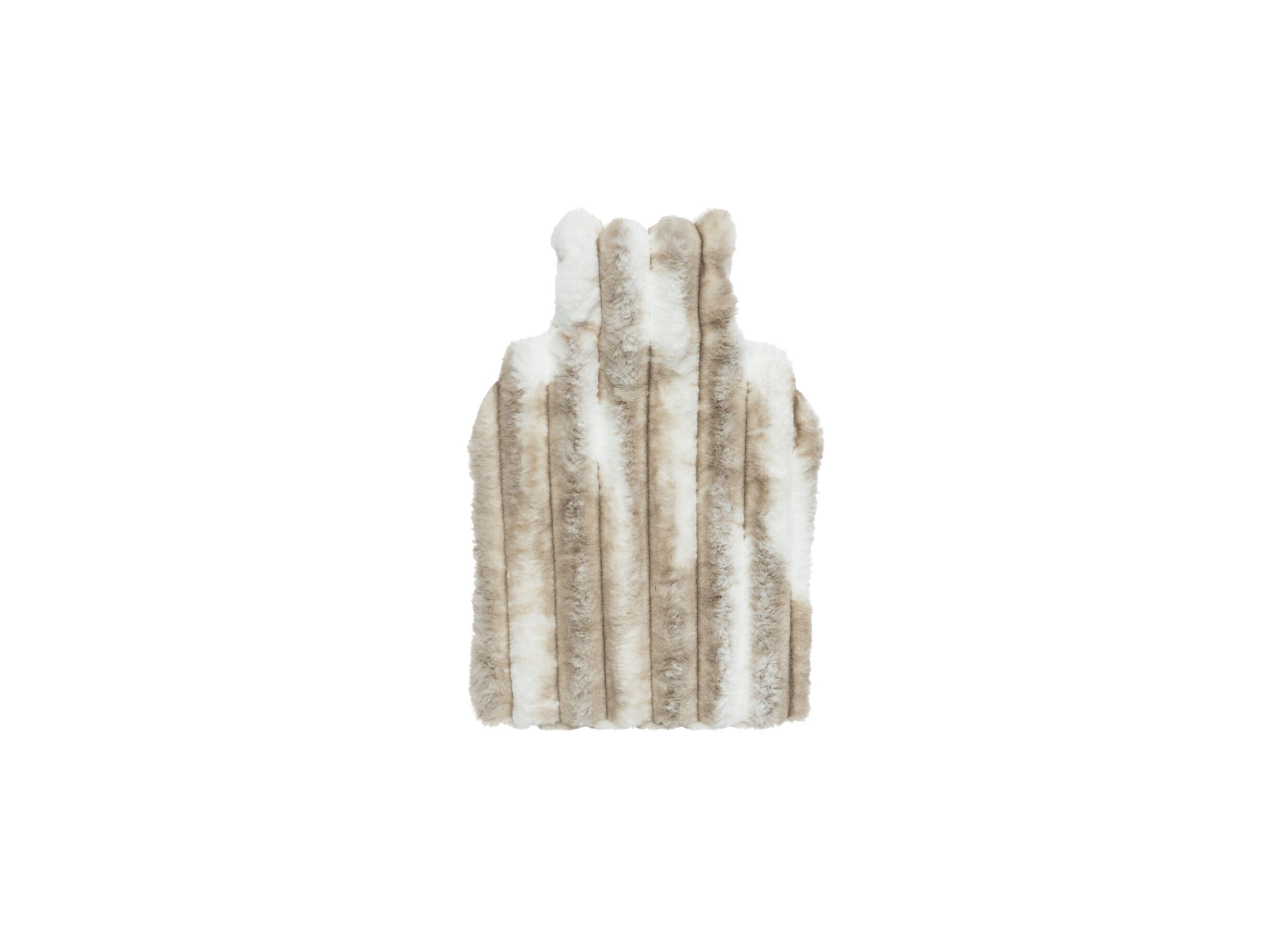 Hoofdfoto - Warmwaterkruik 2L polyester beige/wit