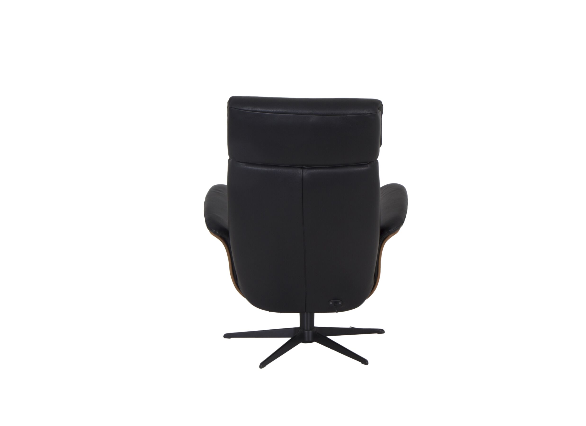 Relaxzetel Relax 7602 elektrisch leder zwart