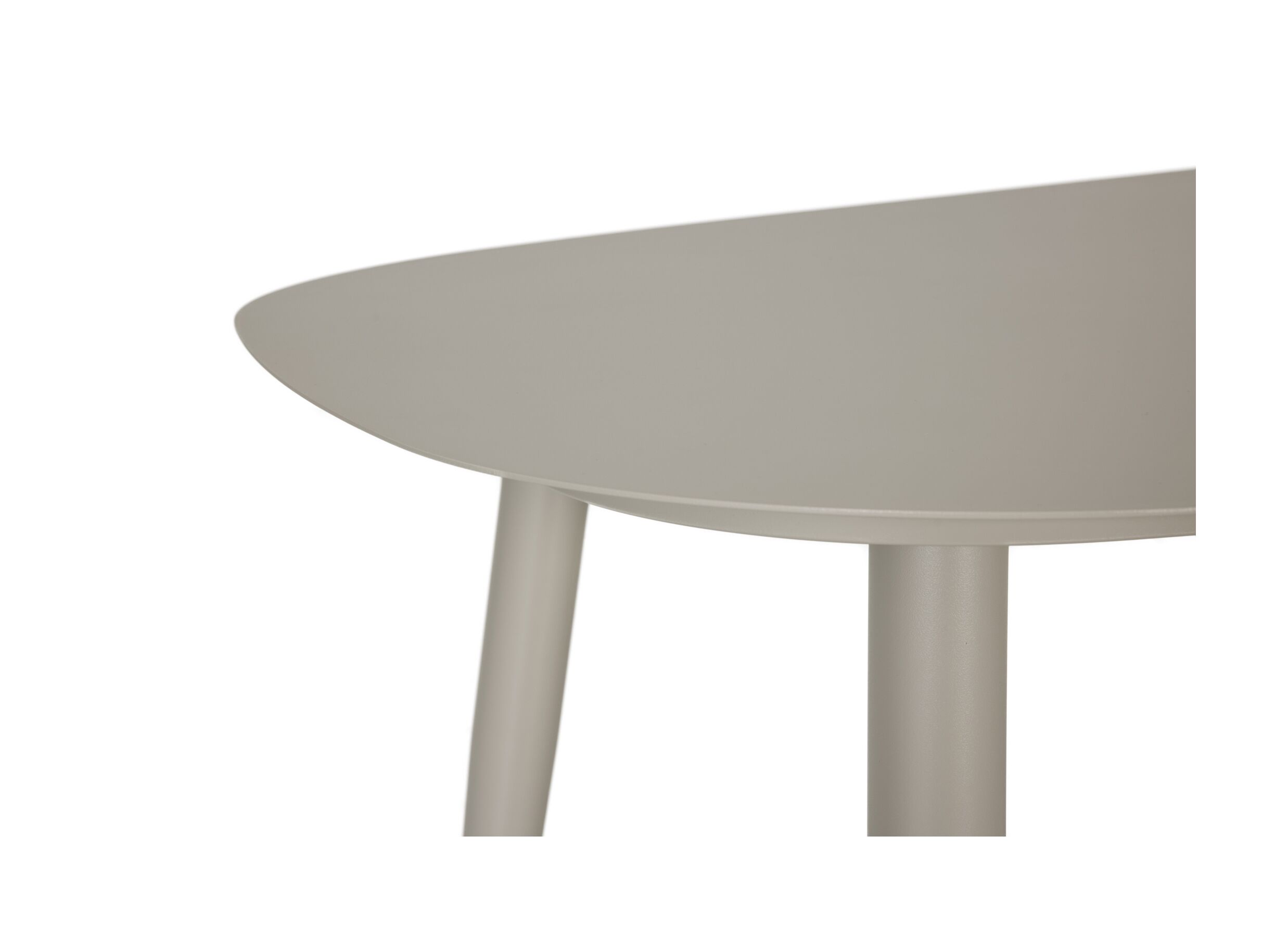 Detail - Table de jardin Visconti 200x100cm - aluminium - greige