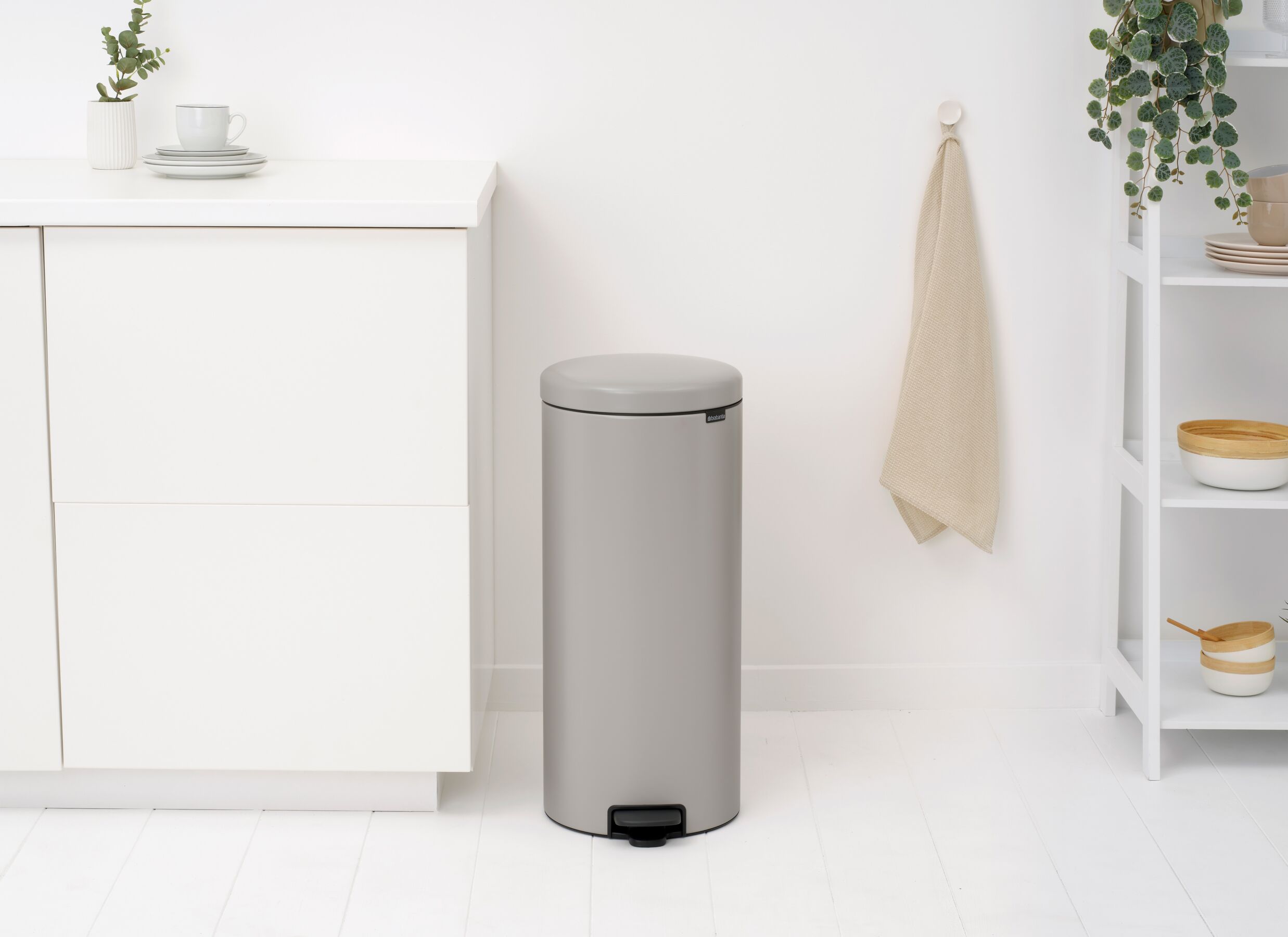 Sfeerfoto - Pedaalemmer NewIcon Brabantia 30L - soft grey