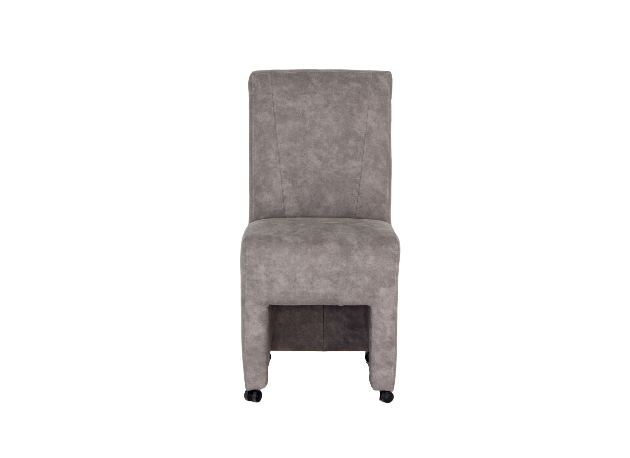 Stoel Oliver 50x70x94,5cm - stof - zilvergrijs