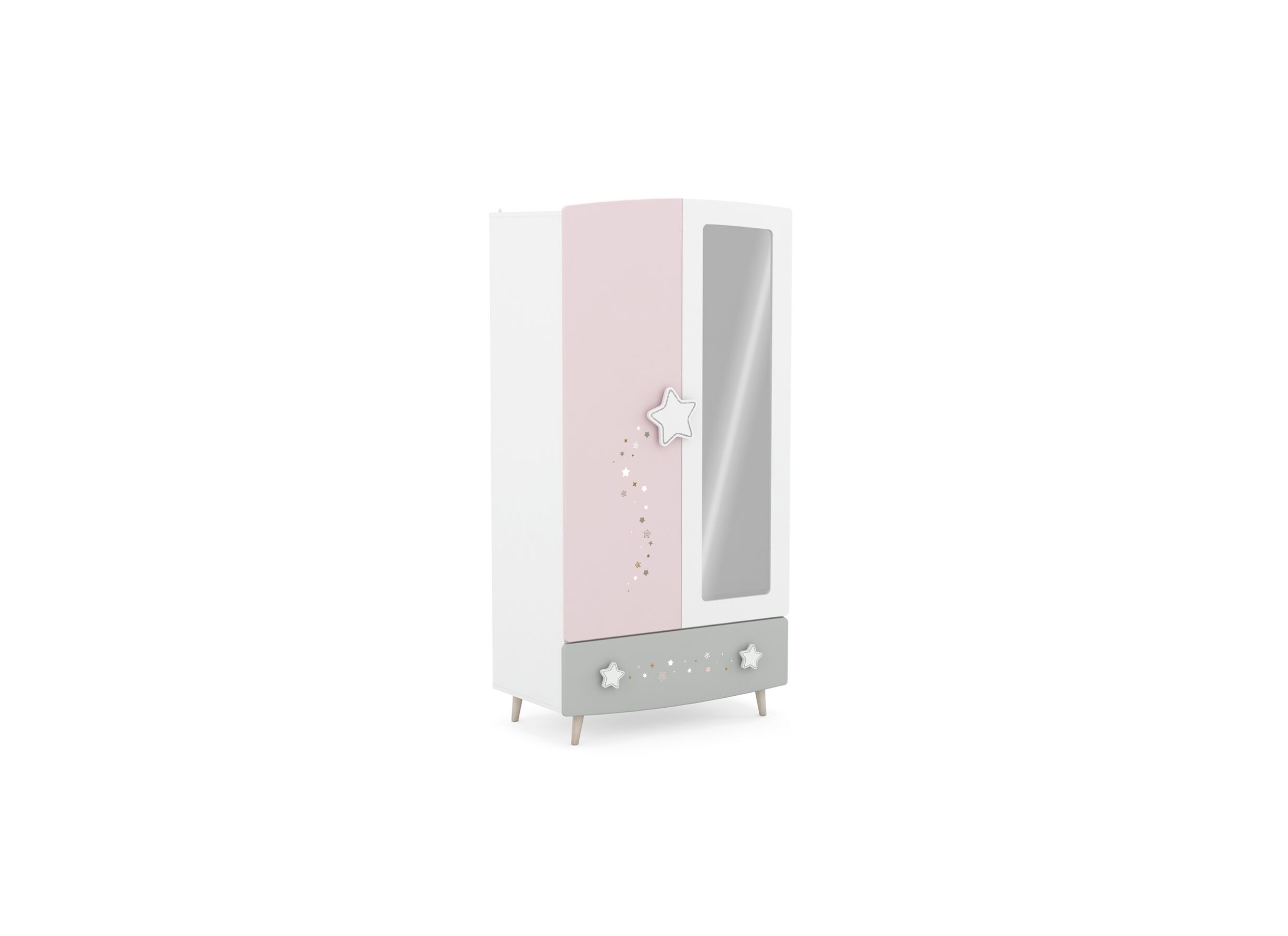 Detailfoto - Kinderkamer Etoiles meubelplaat 2 deuren