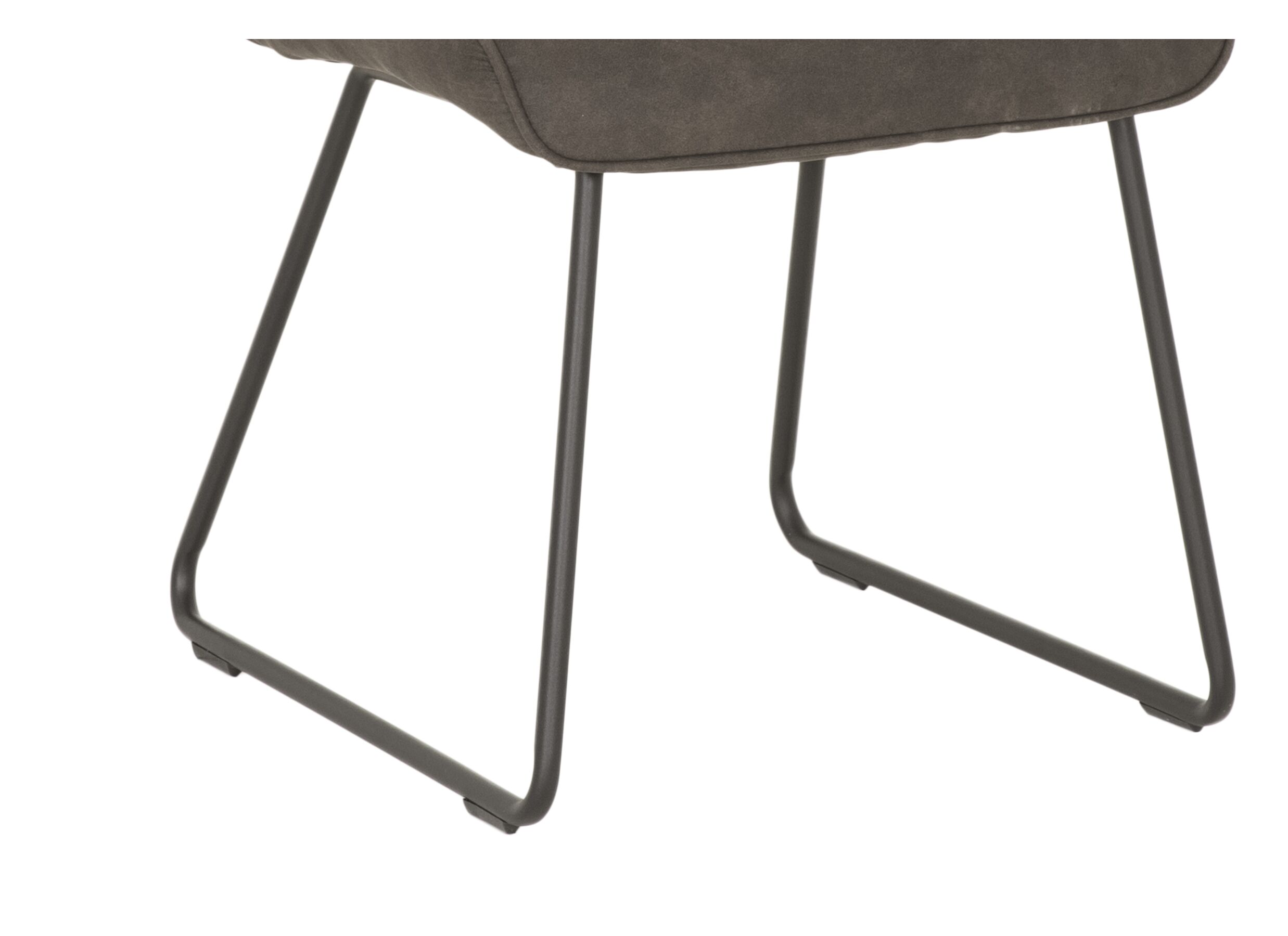 Detail - Chaise Saint 50x53x86cm - microfibre - anthracite