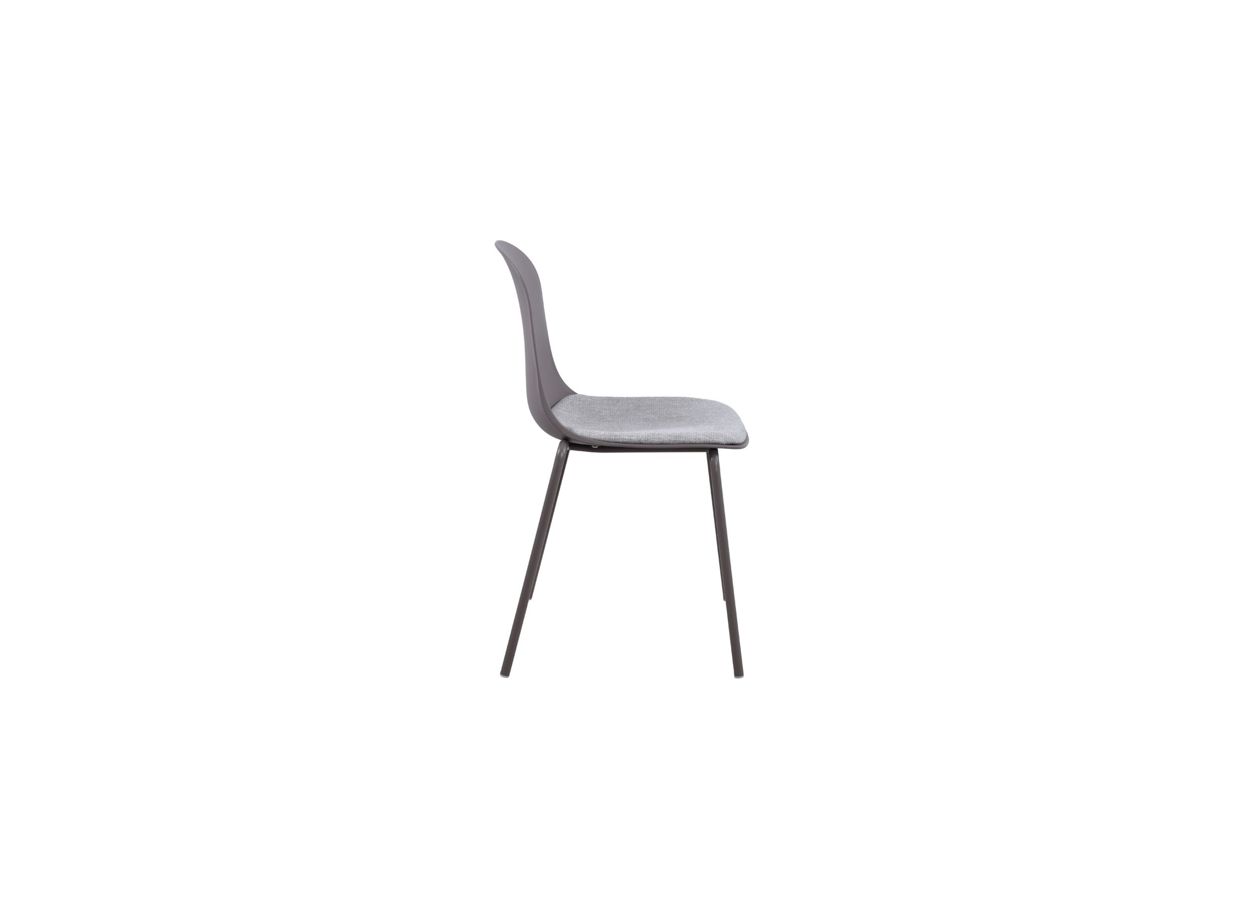 Aperçu - Chaise Finch 49x51,5x84,5cm - synthétique - taupe