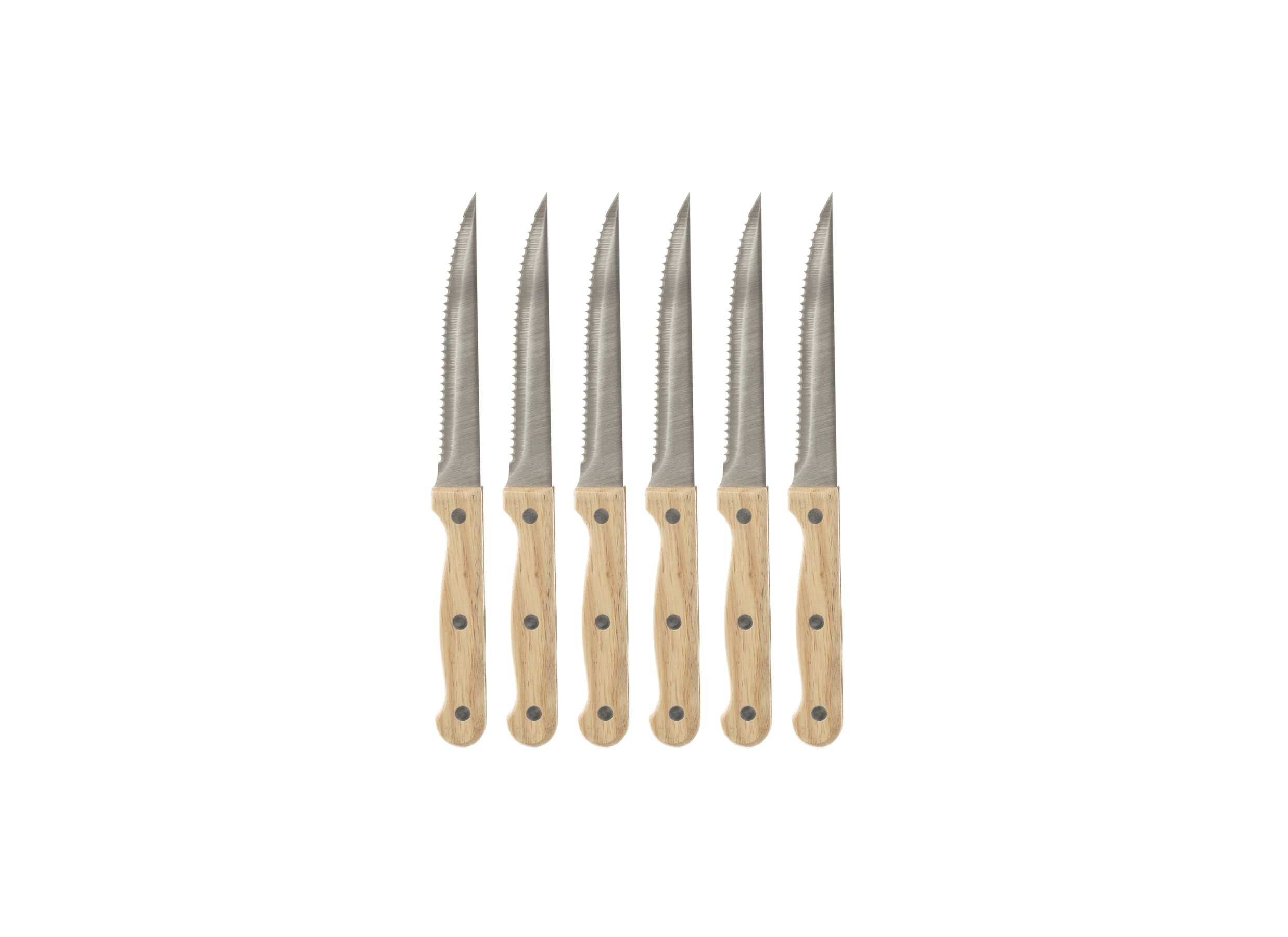 Couteau à steak Wood lot de 6 - Couteau à steak Wood lot de 6