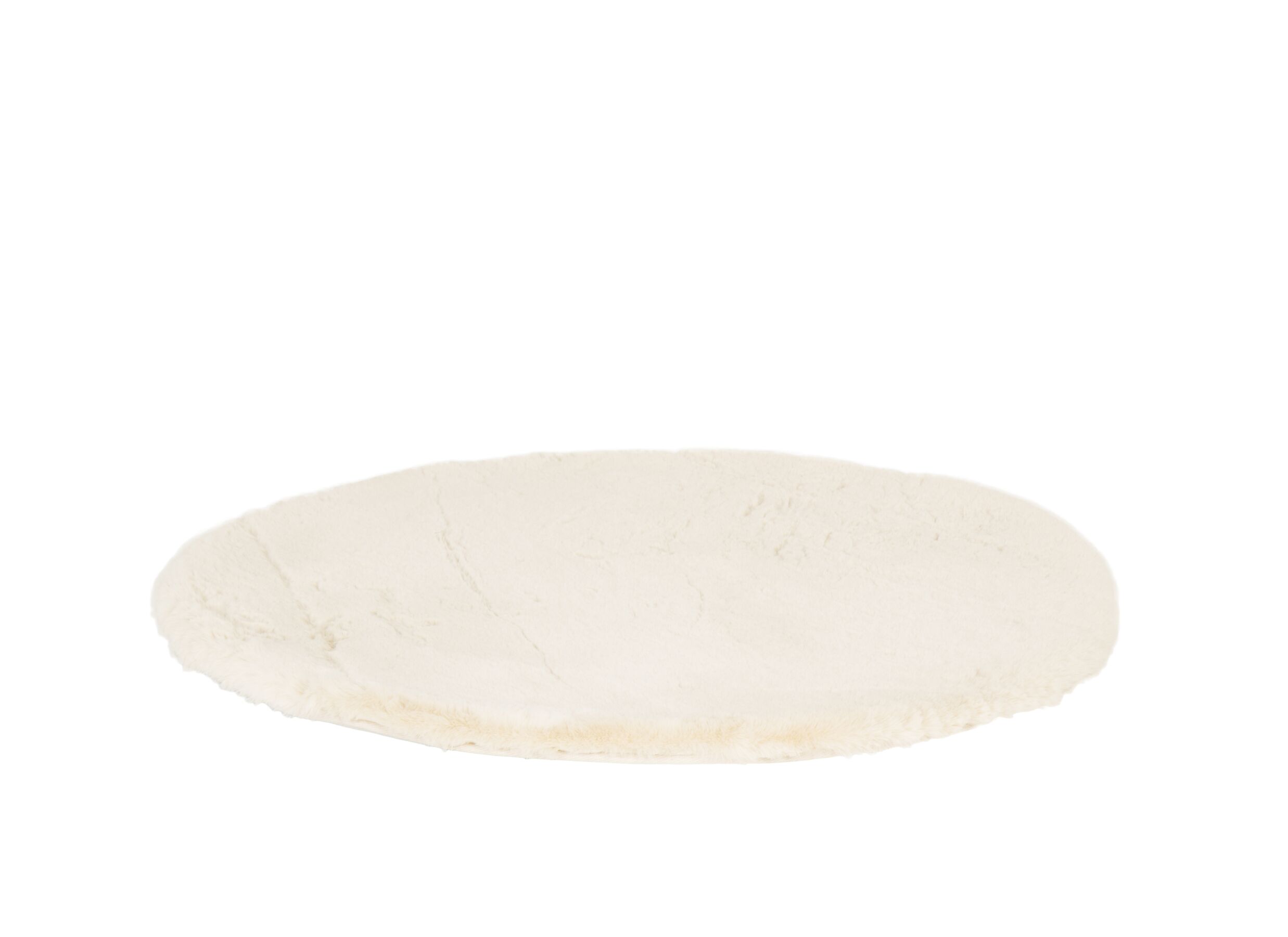 Tapis rond Texel Ø120cm - polyester - beige