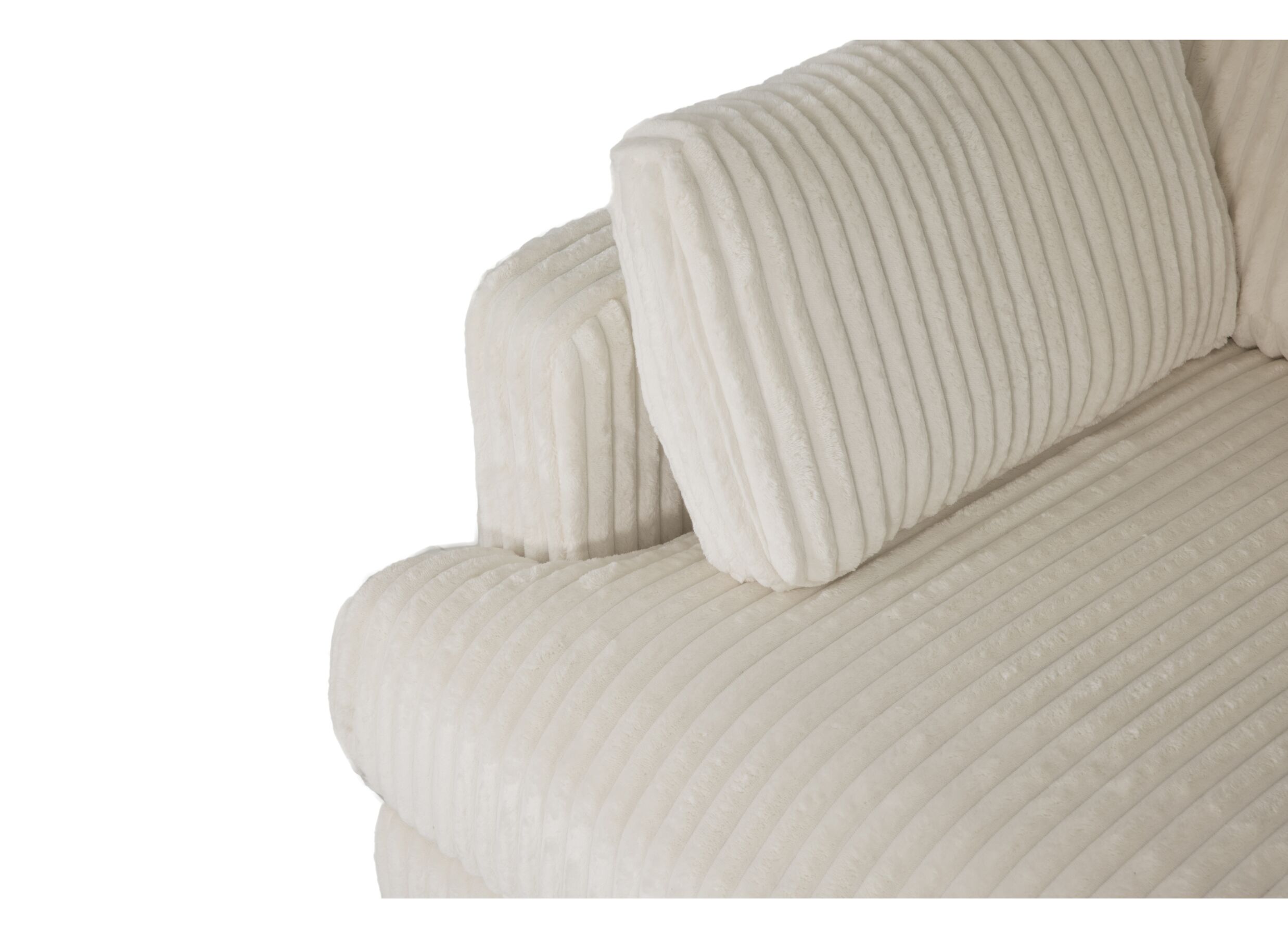 Detail - Canapé Condotti 2 places - corduroy - blanc