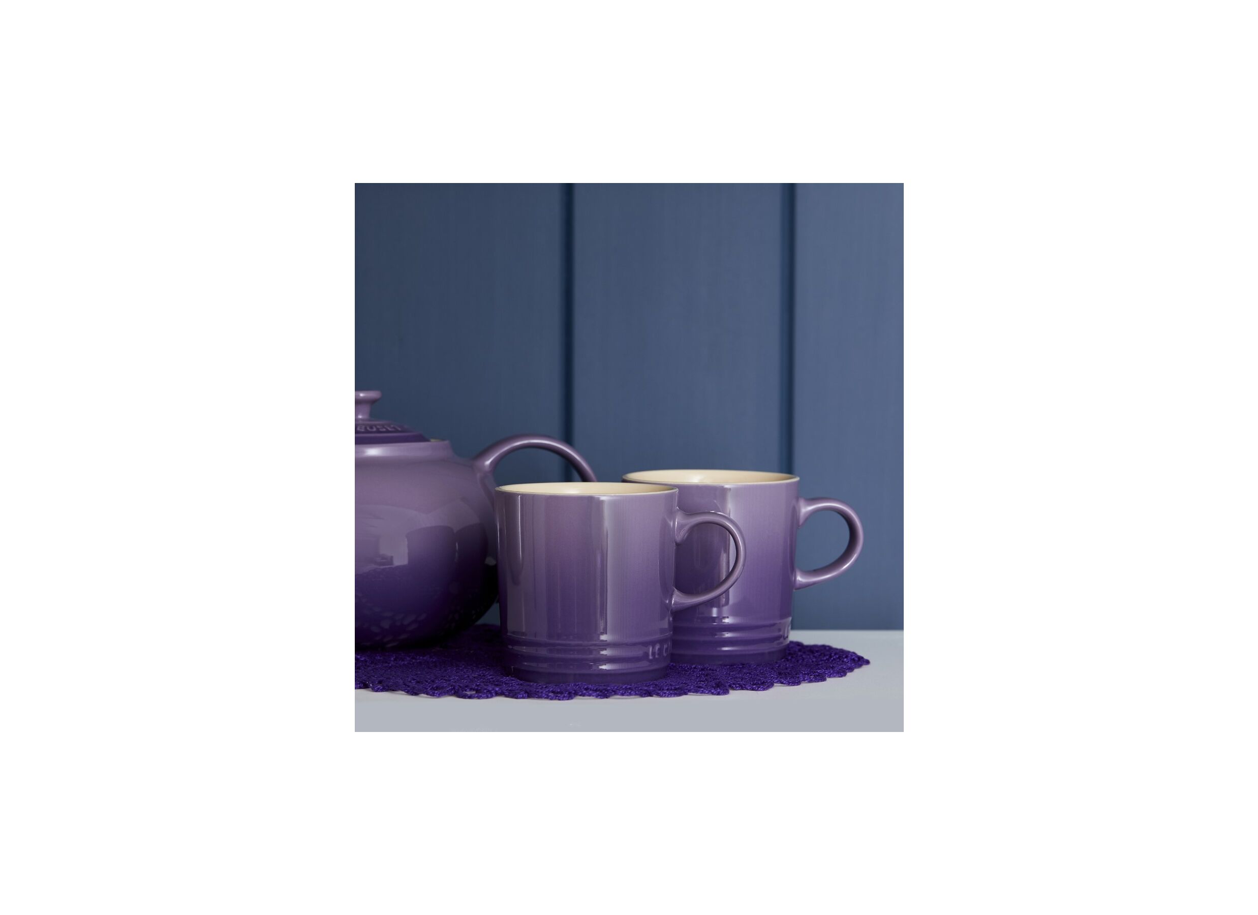 Setfoto - Mok Le Creuset 35cl ultra violet