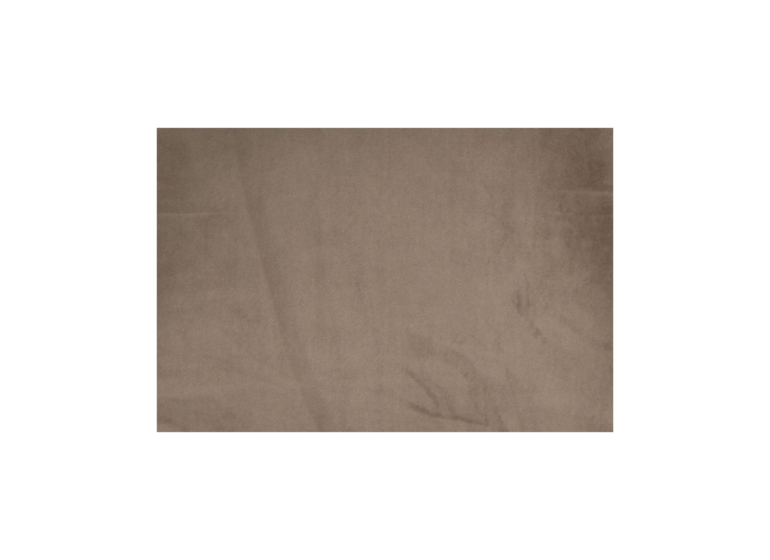 Stoel Charlton 44x53x87cm - fluweel - taupe